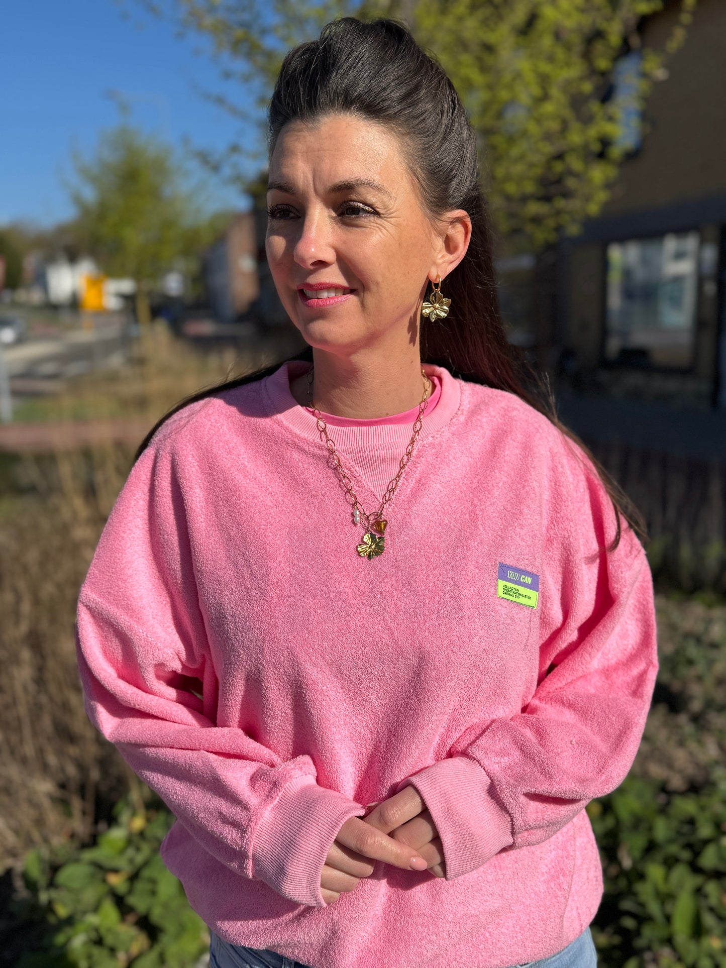 You Can Sweater - Roze