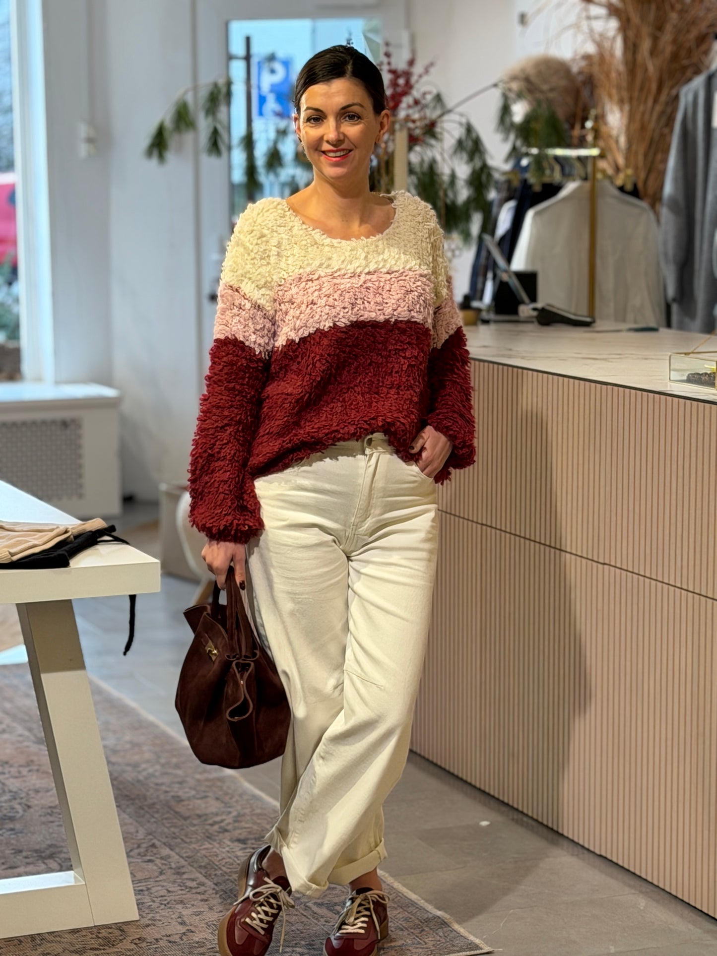 FLUF Trui - Bordeaux