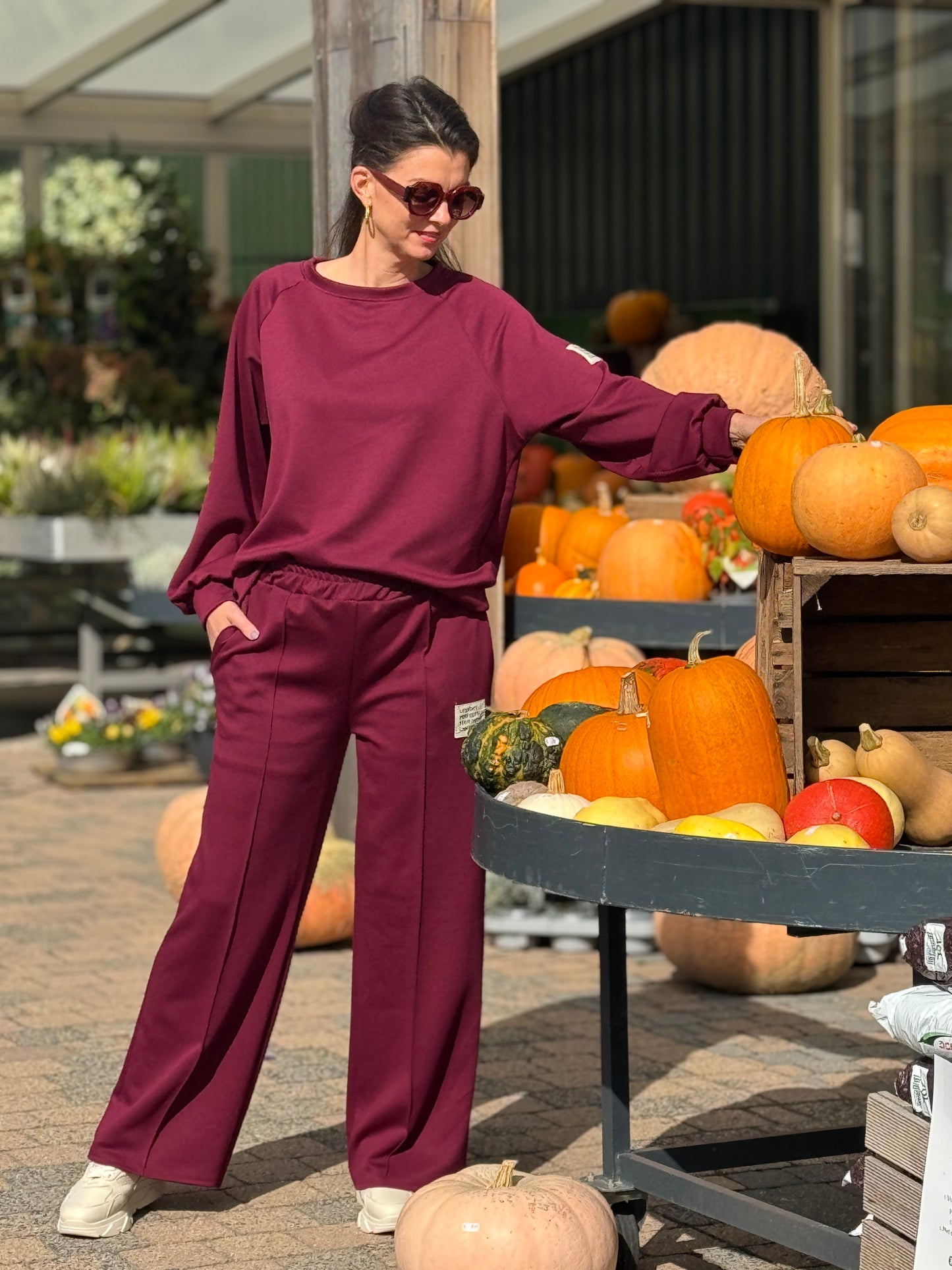 MEA Co-ord set - Bordeaux