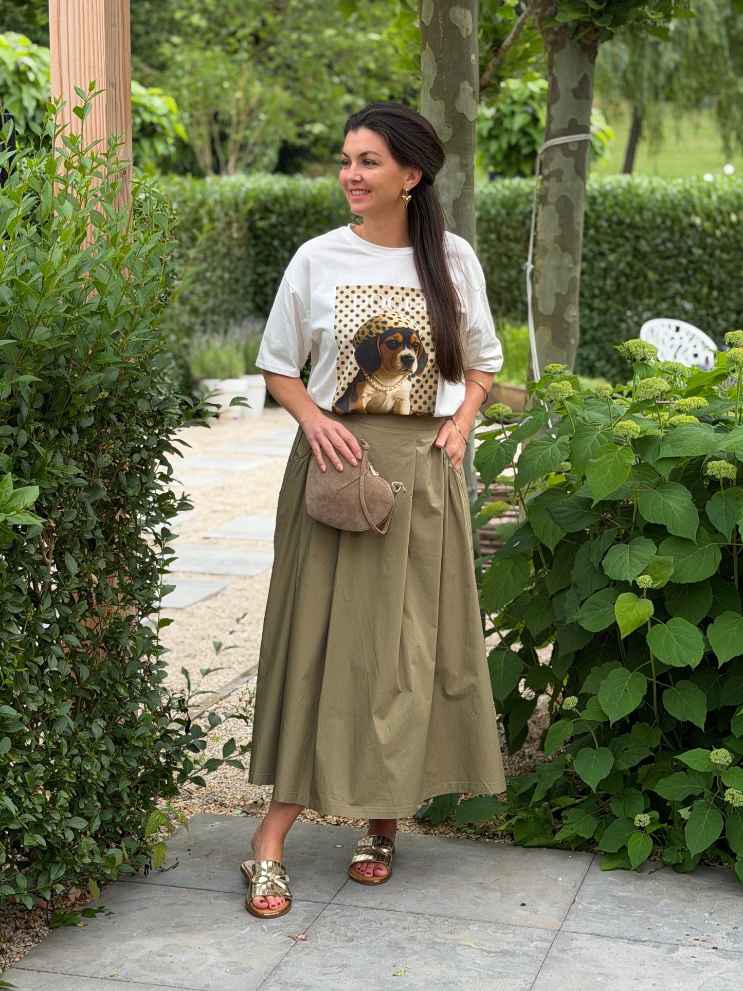JAZMIN ROK - GROEN