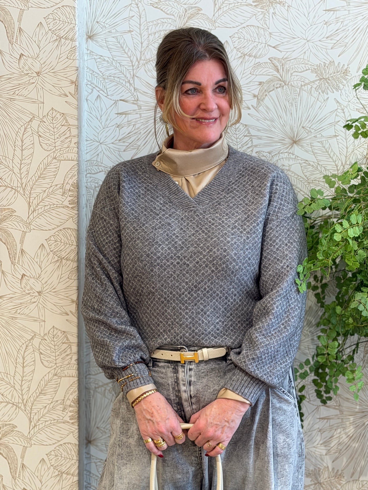 SOFIA Blouse - Champagne