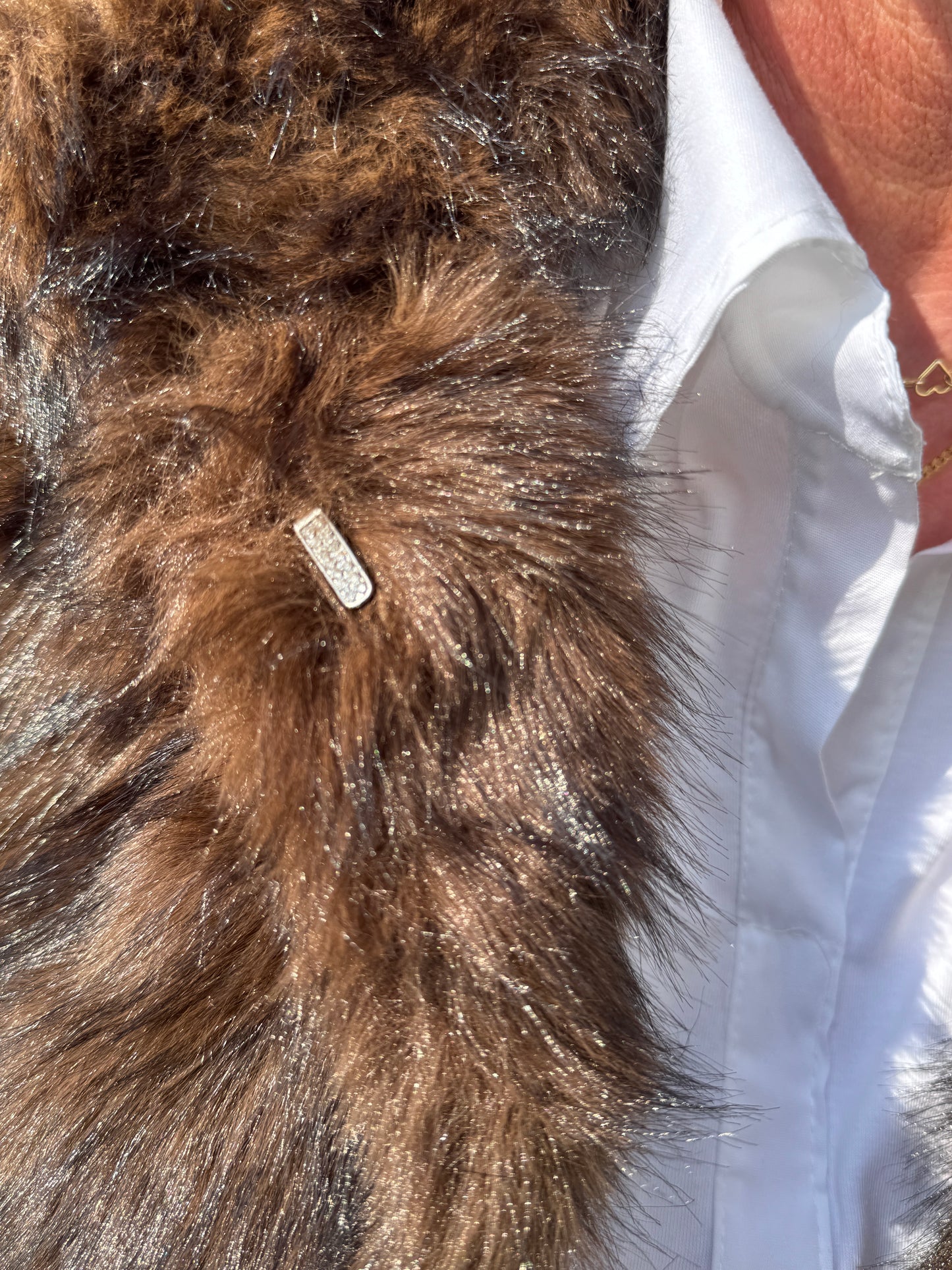 FAKE FUR Bodywarmer