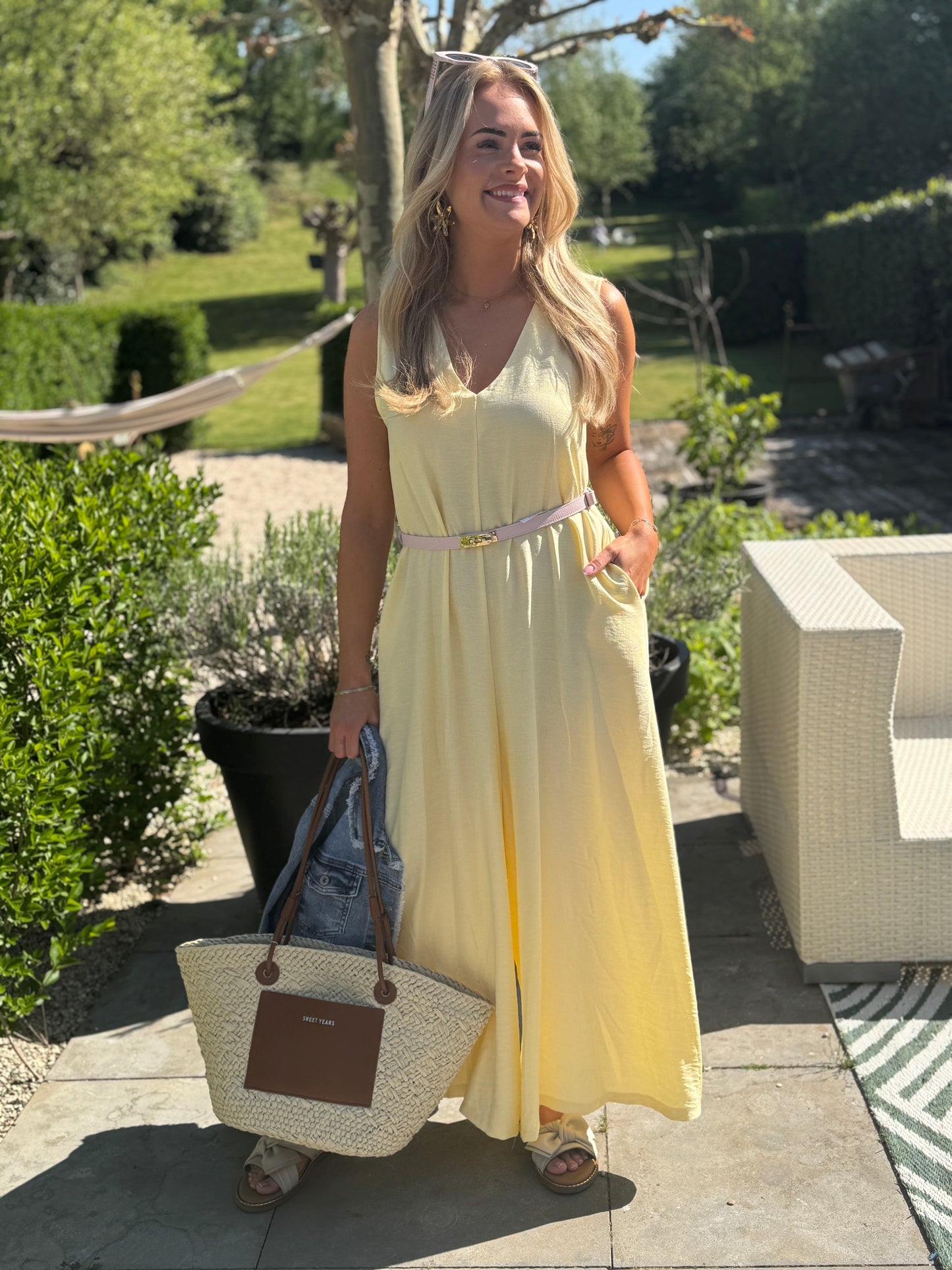 Kiki Jumpsuit - Geel