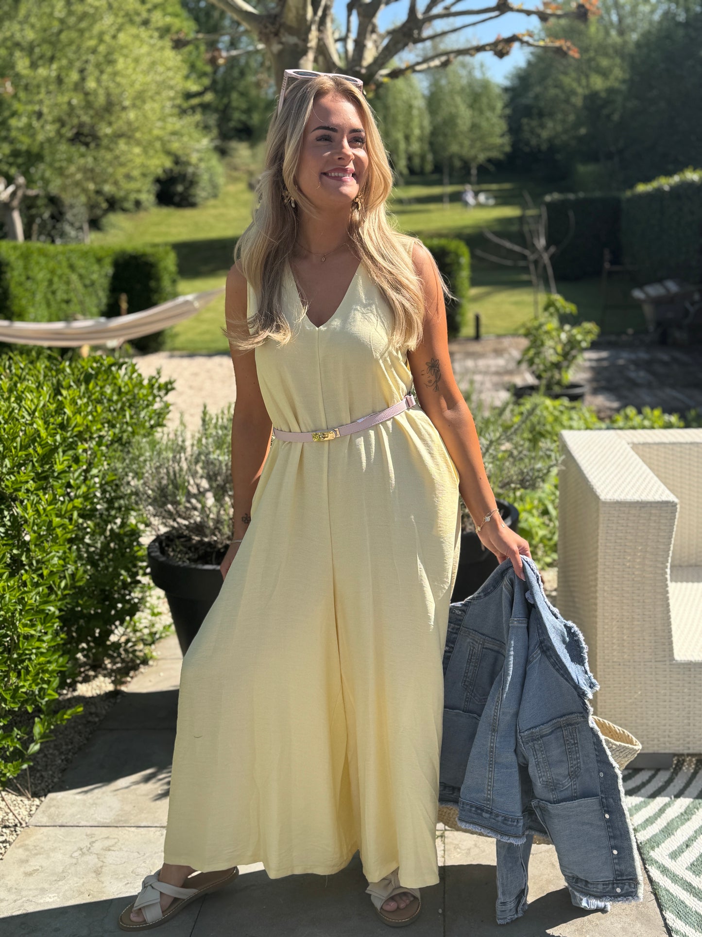 Kiki Jumpsuit - Geel