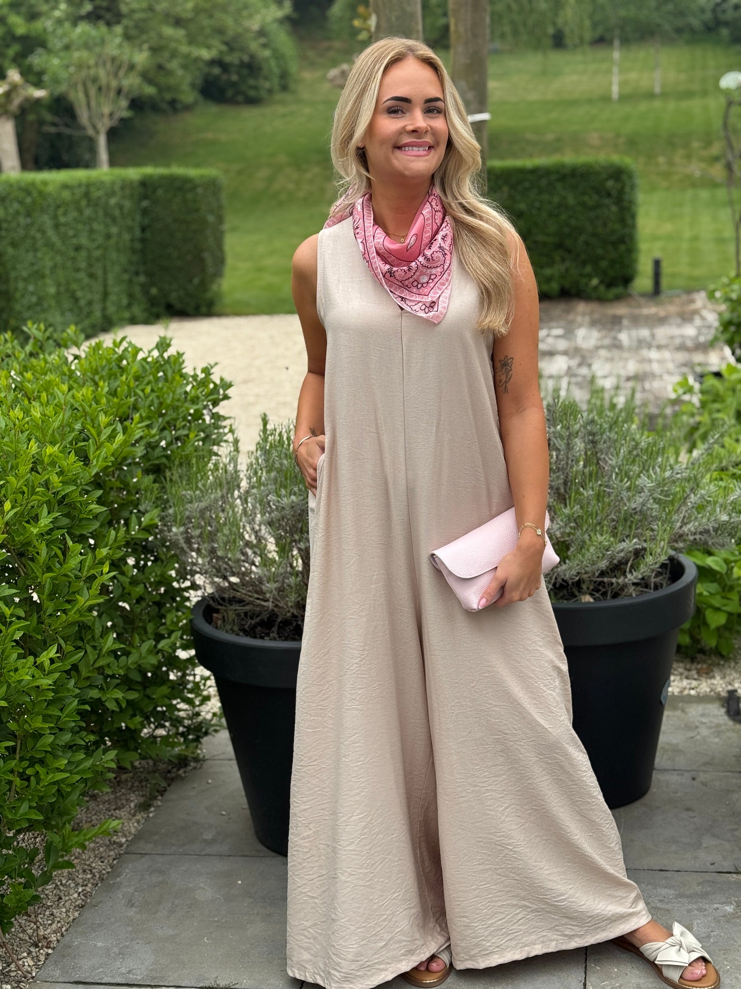 Kiki Jumpsuit - Beige