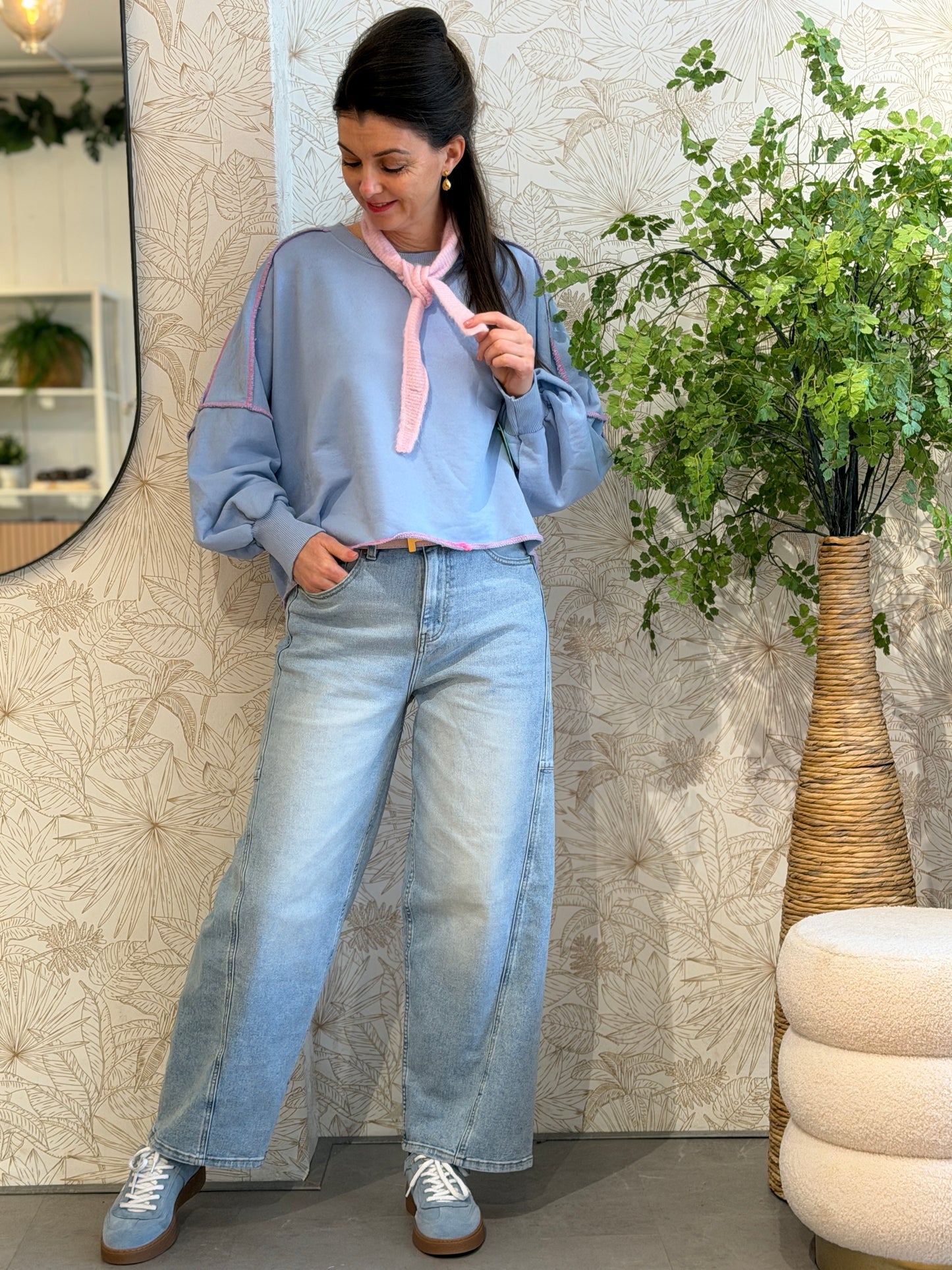 SWEET Sweater - Blauw