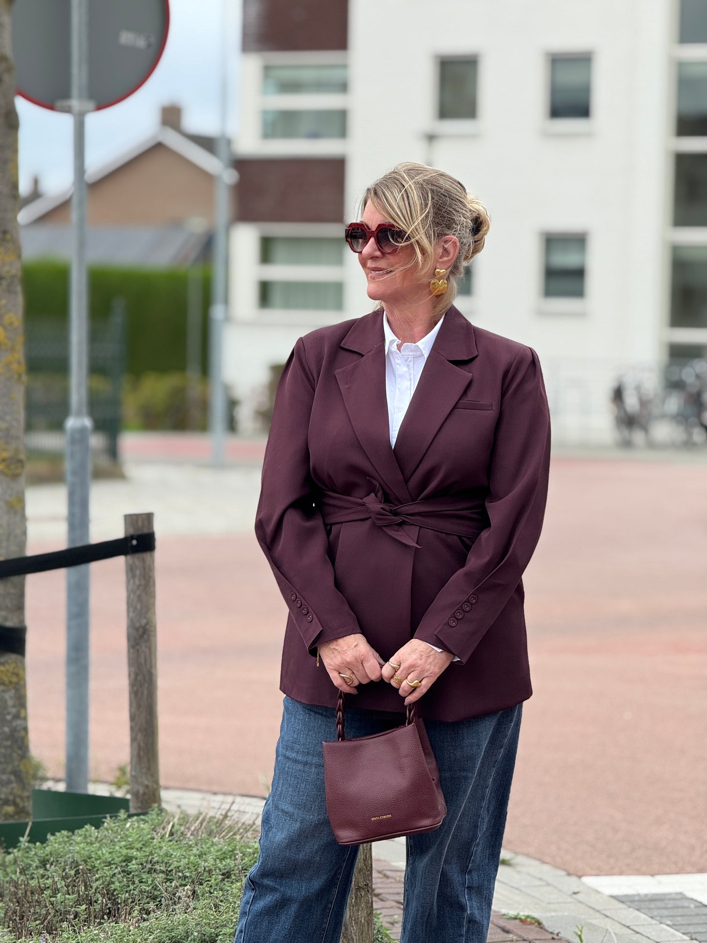 BRID Blazer - Bordeaux