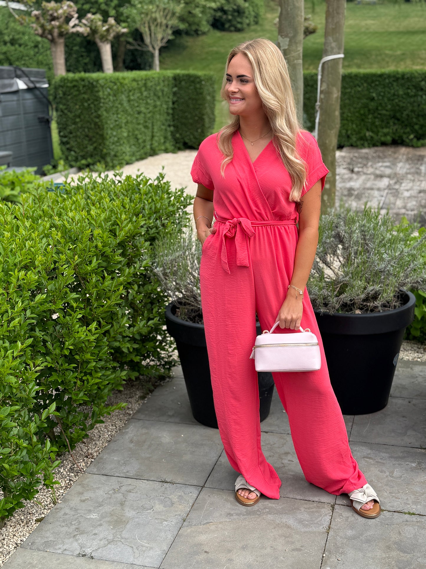 Giulia Jumpsuit - Koraal