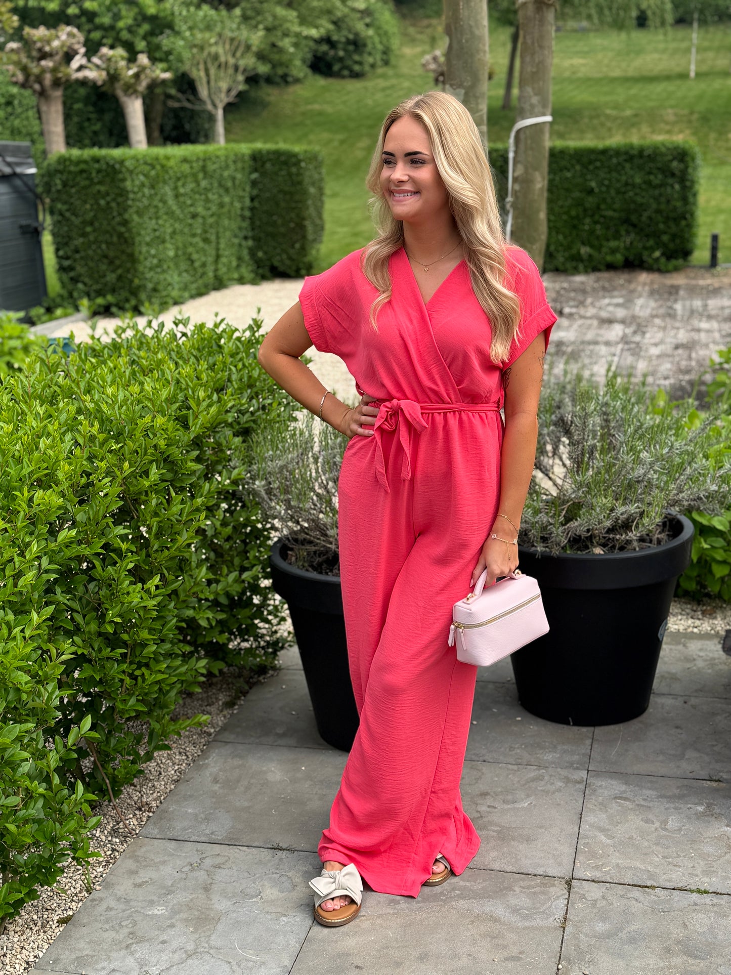 Giulia Jumpsuit - Koraal