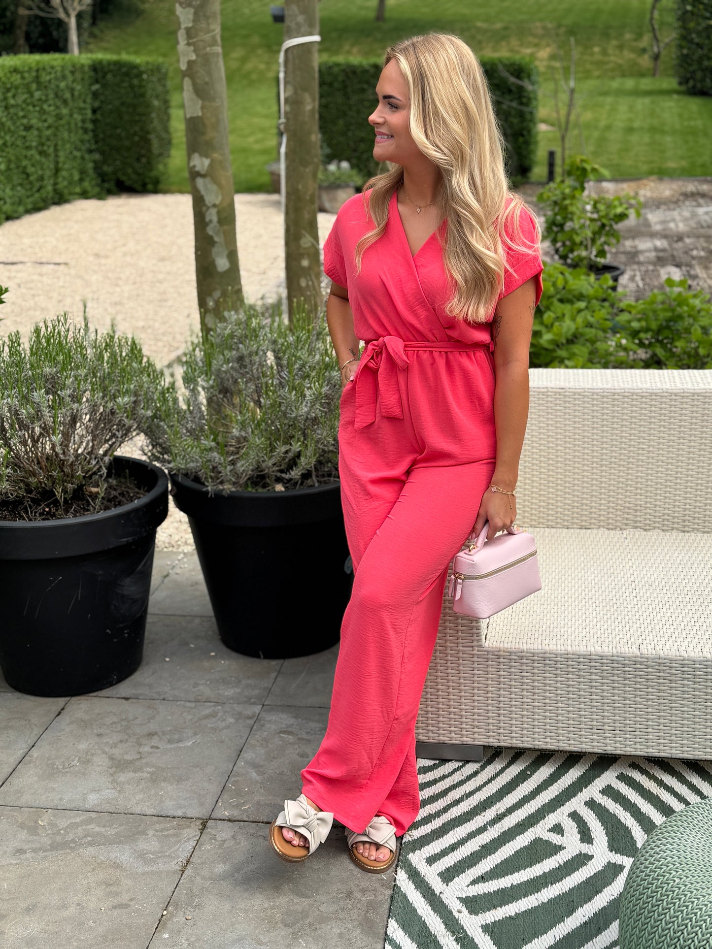 Giulia Jumpsuit - Koraal