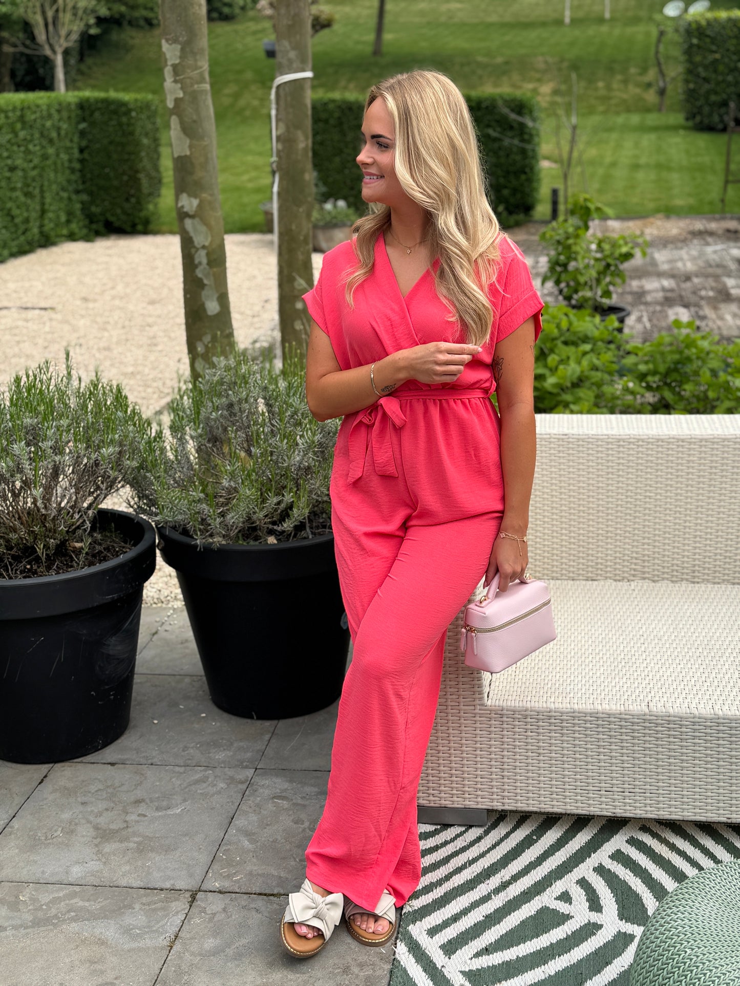 Giulia Jumpsuit - Koraal