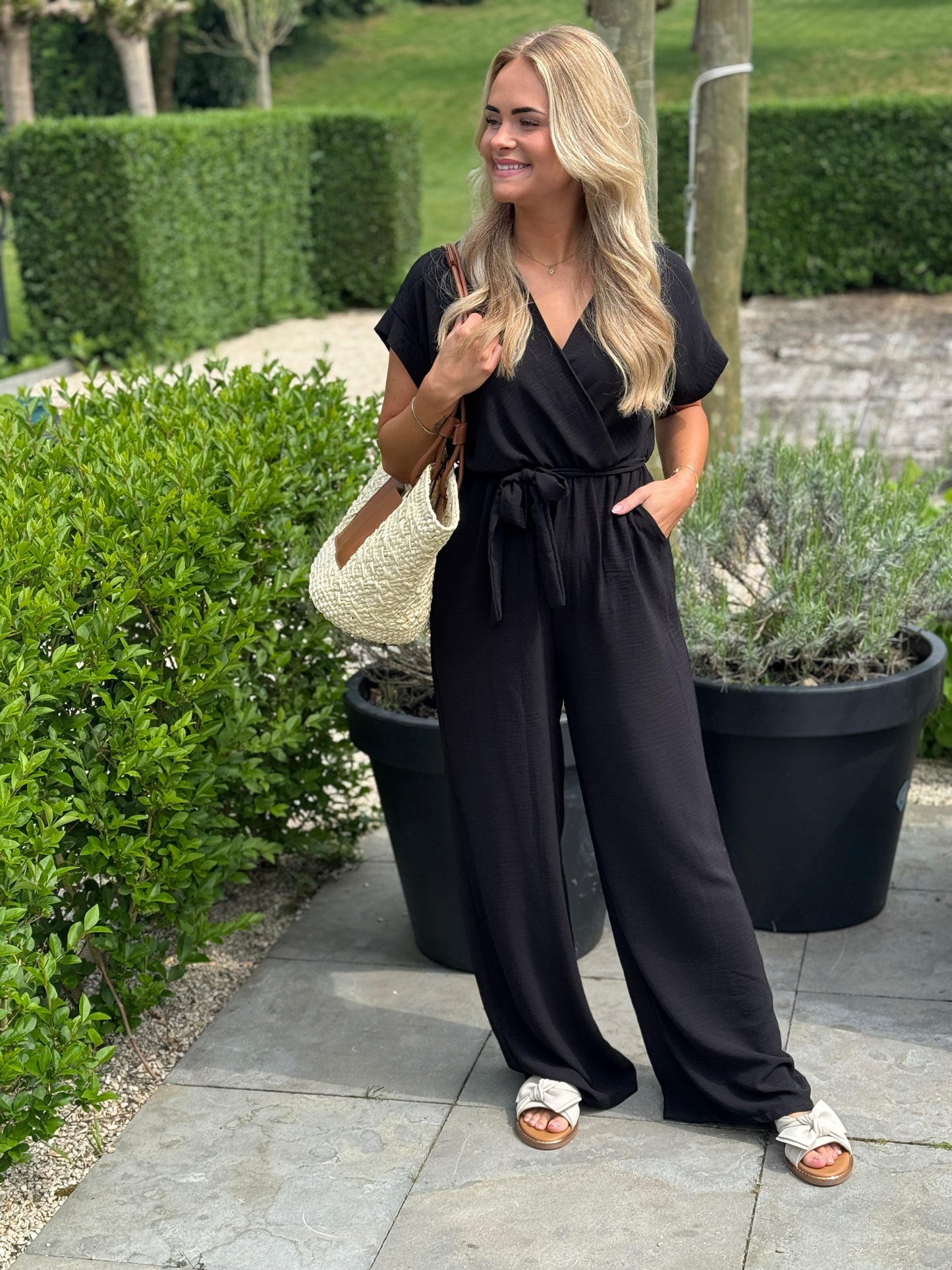 Giulia Jumpsuit - Zwart