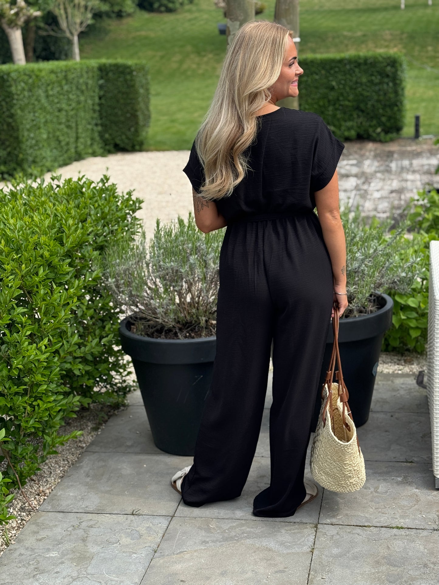 Giulia Jumpsuit - Zwart