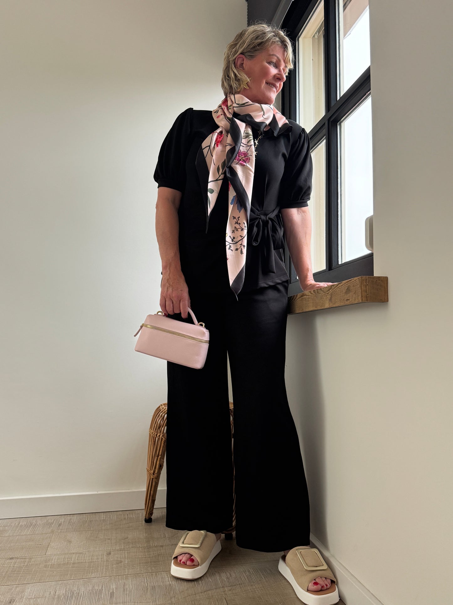 Bow Twinset - Zwart