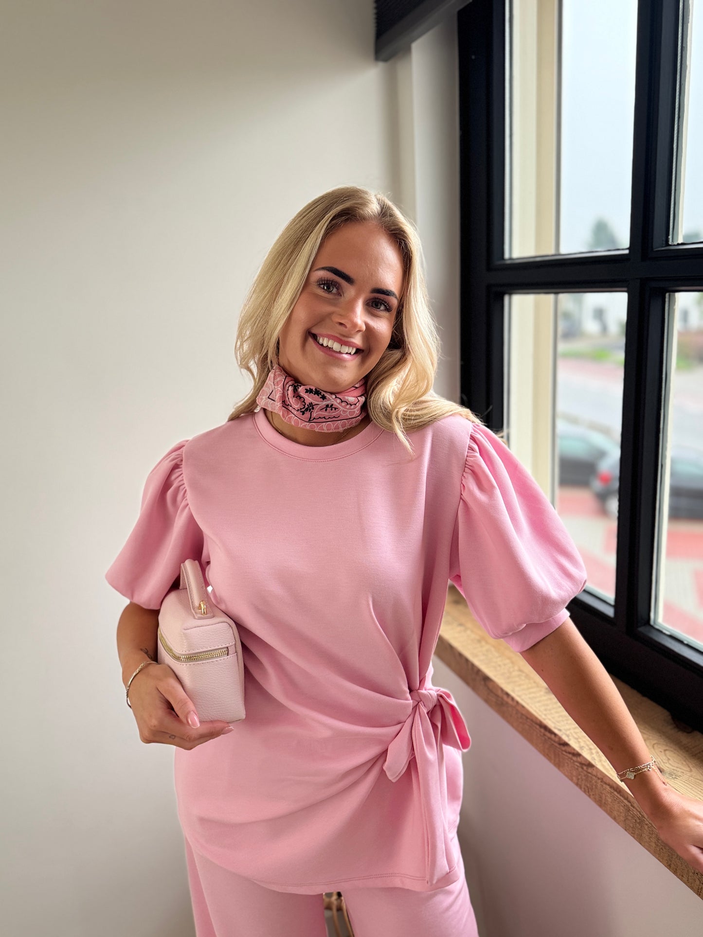 Bow Twinset - Roze