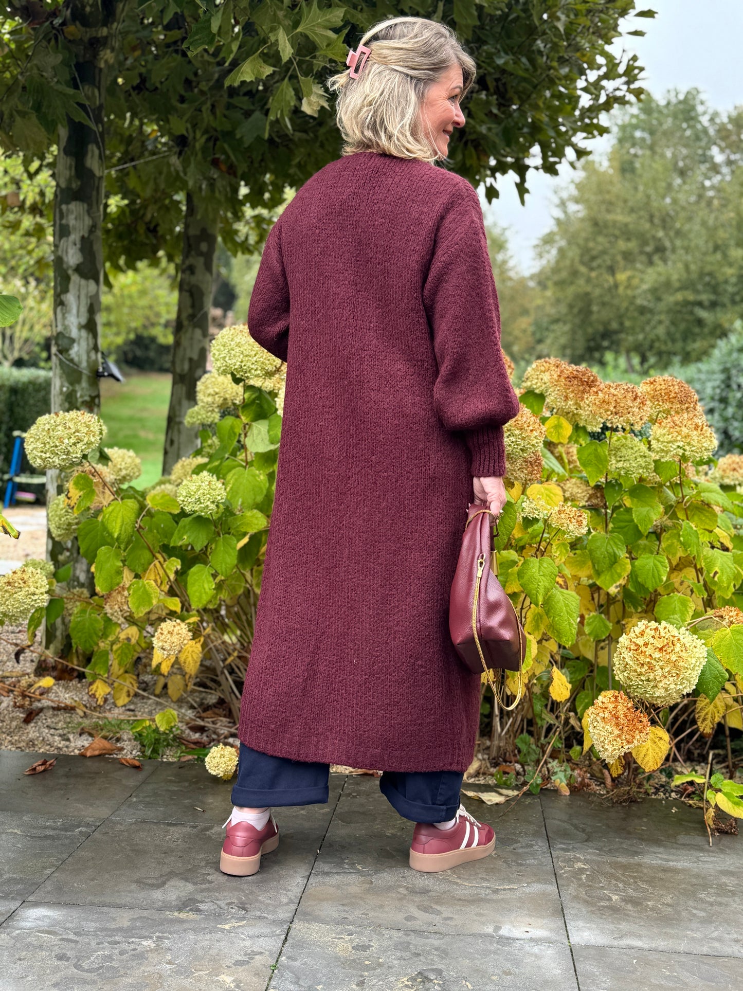 AFTERNOON VEST - Bordeaux