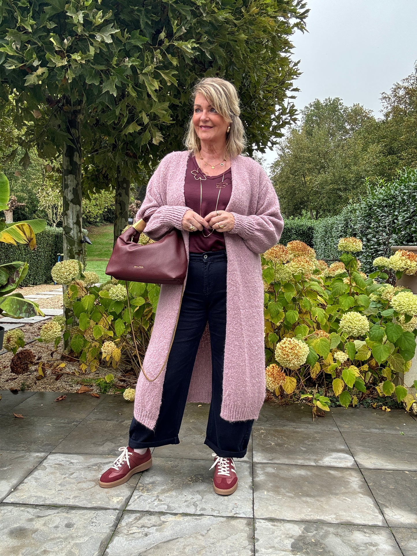 AFTERNOON VEST - Roze
