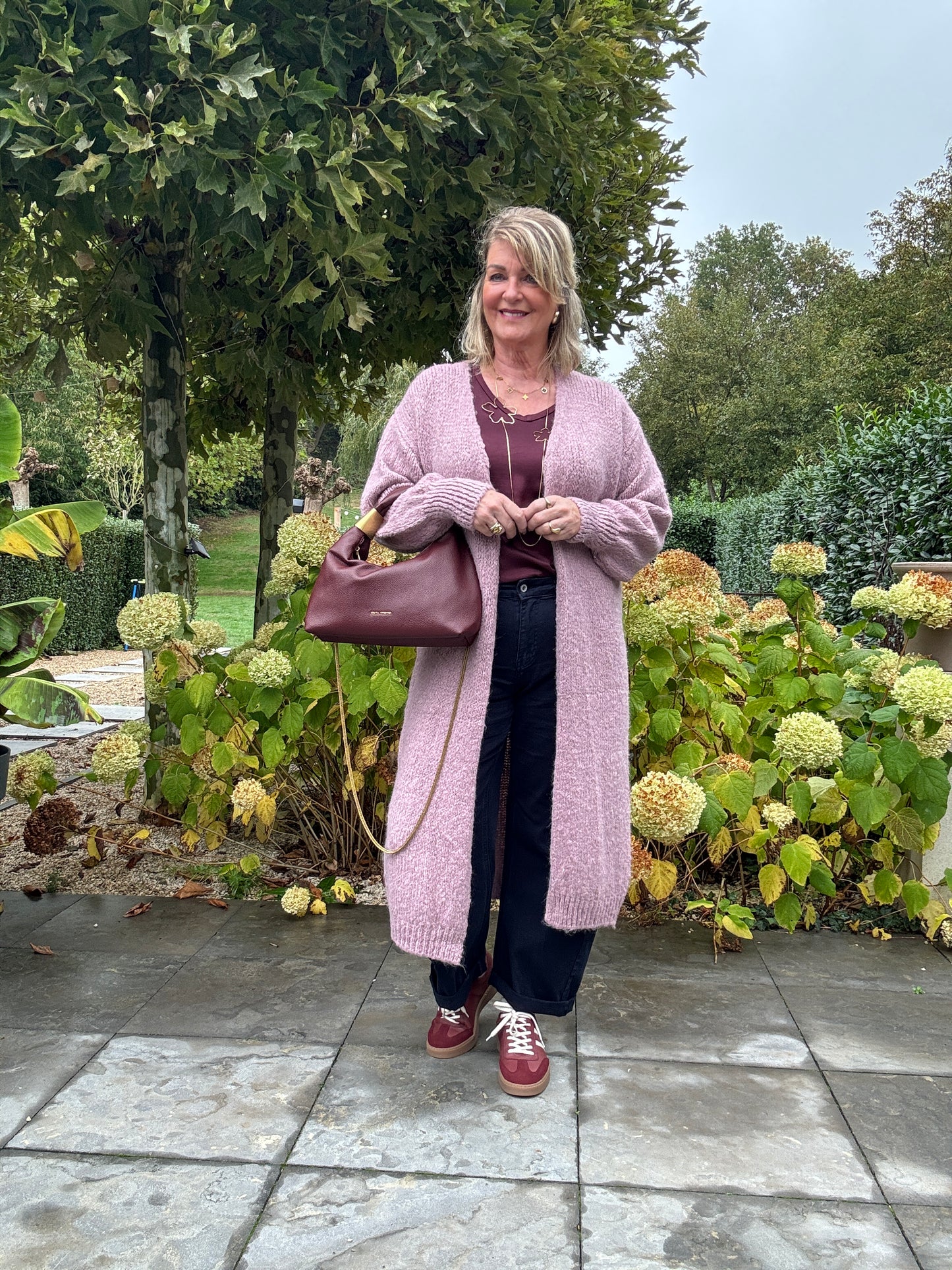 AFTERNOON VEST - Roze
