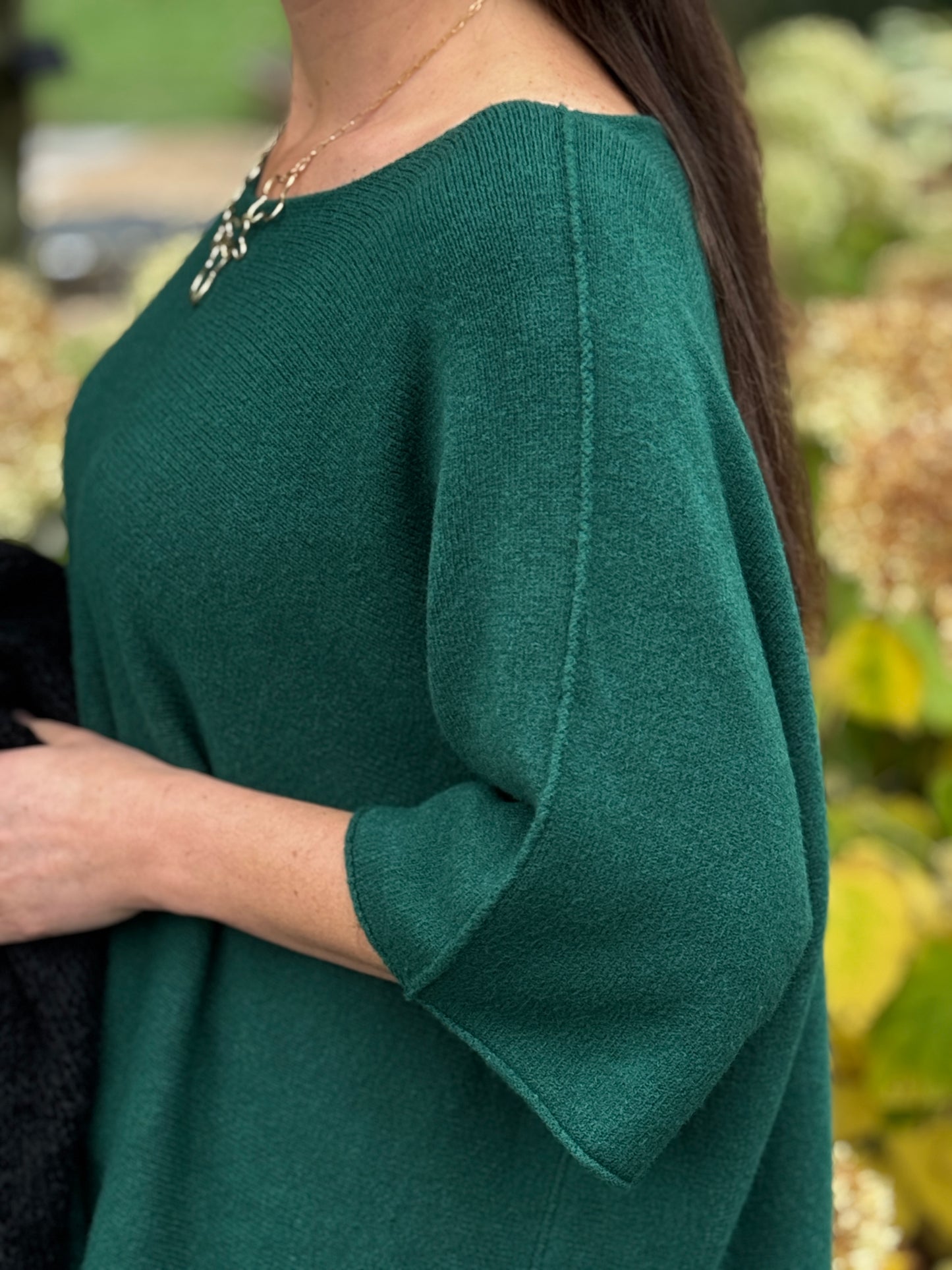 BASIC SLEEVE TOP - Gucci Groen