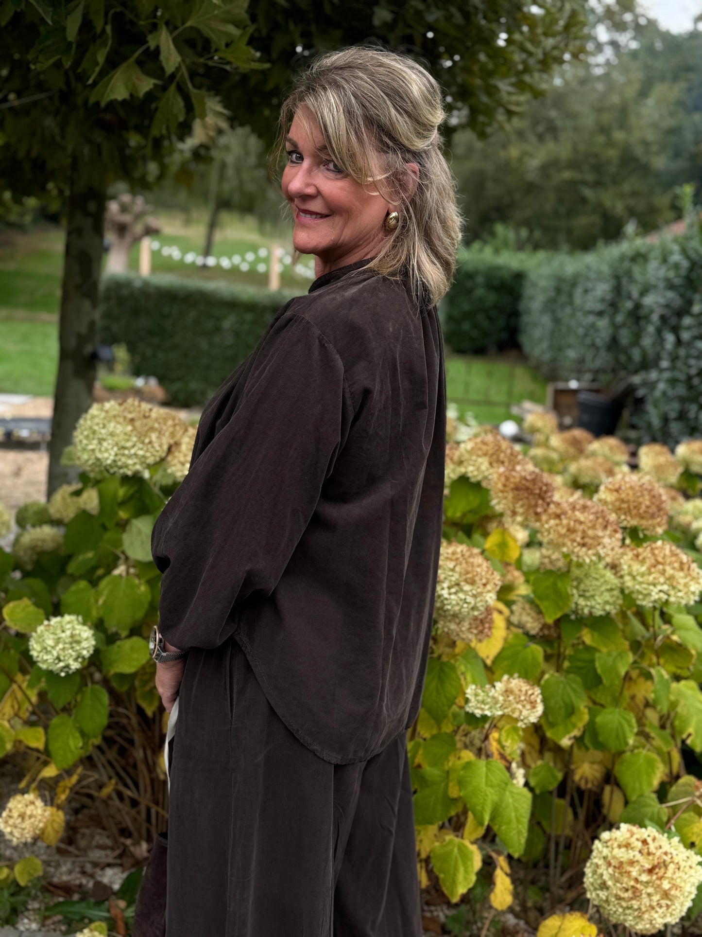 CELLA Blouse - Bruin