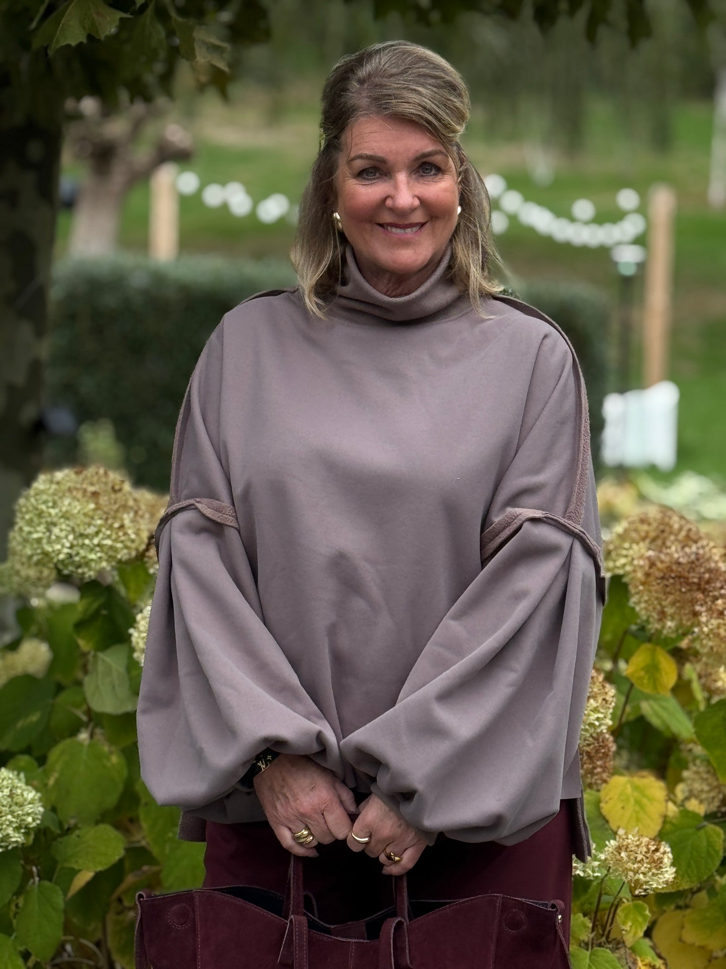 CLEO Trui - Taupe