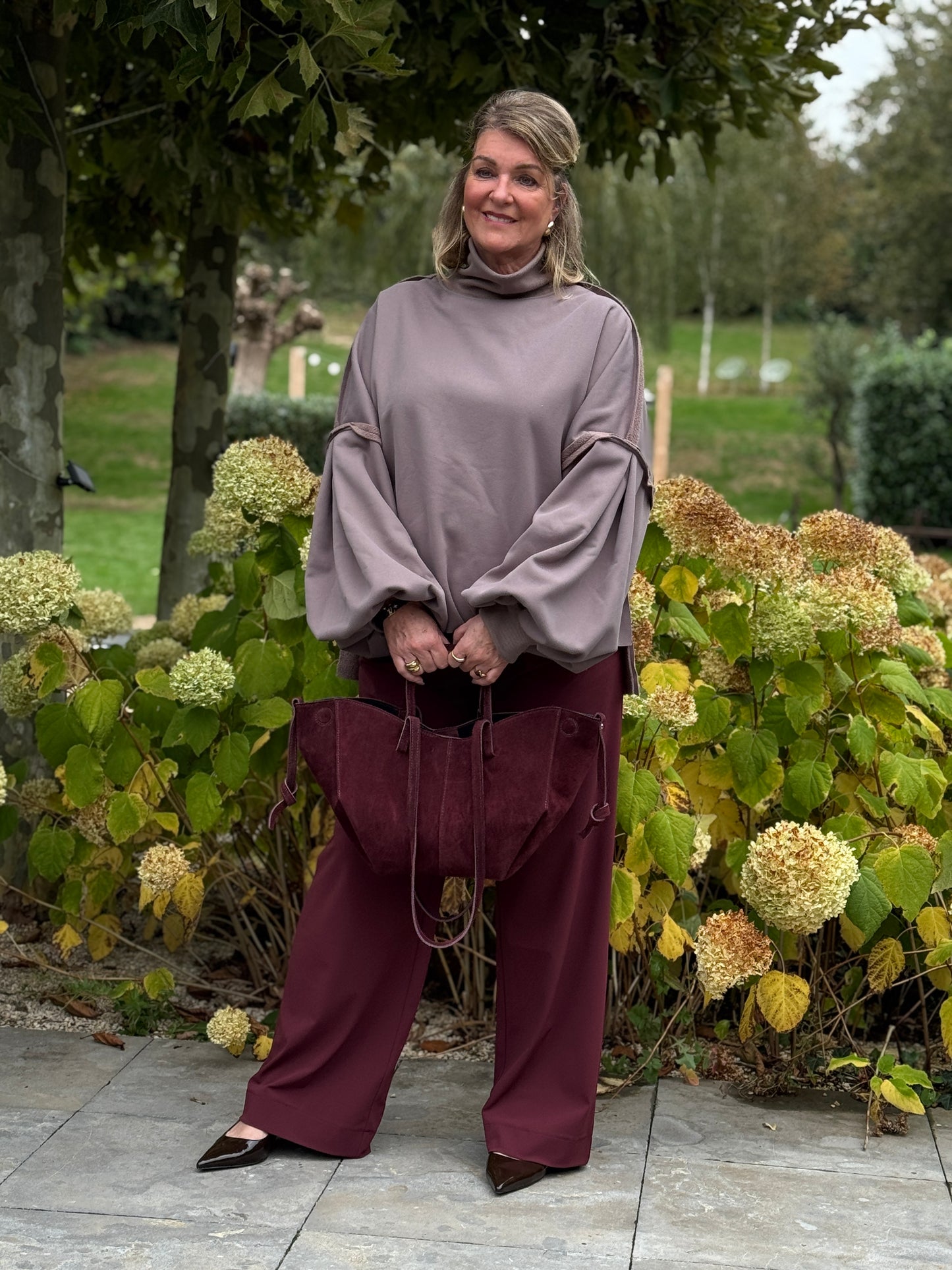 CLEO Trui - Taupe