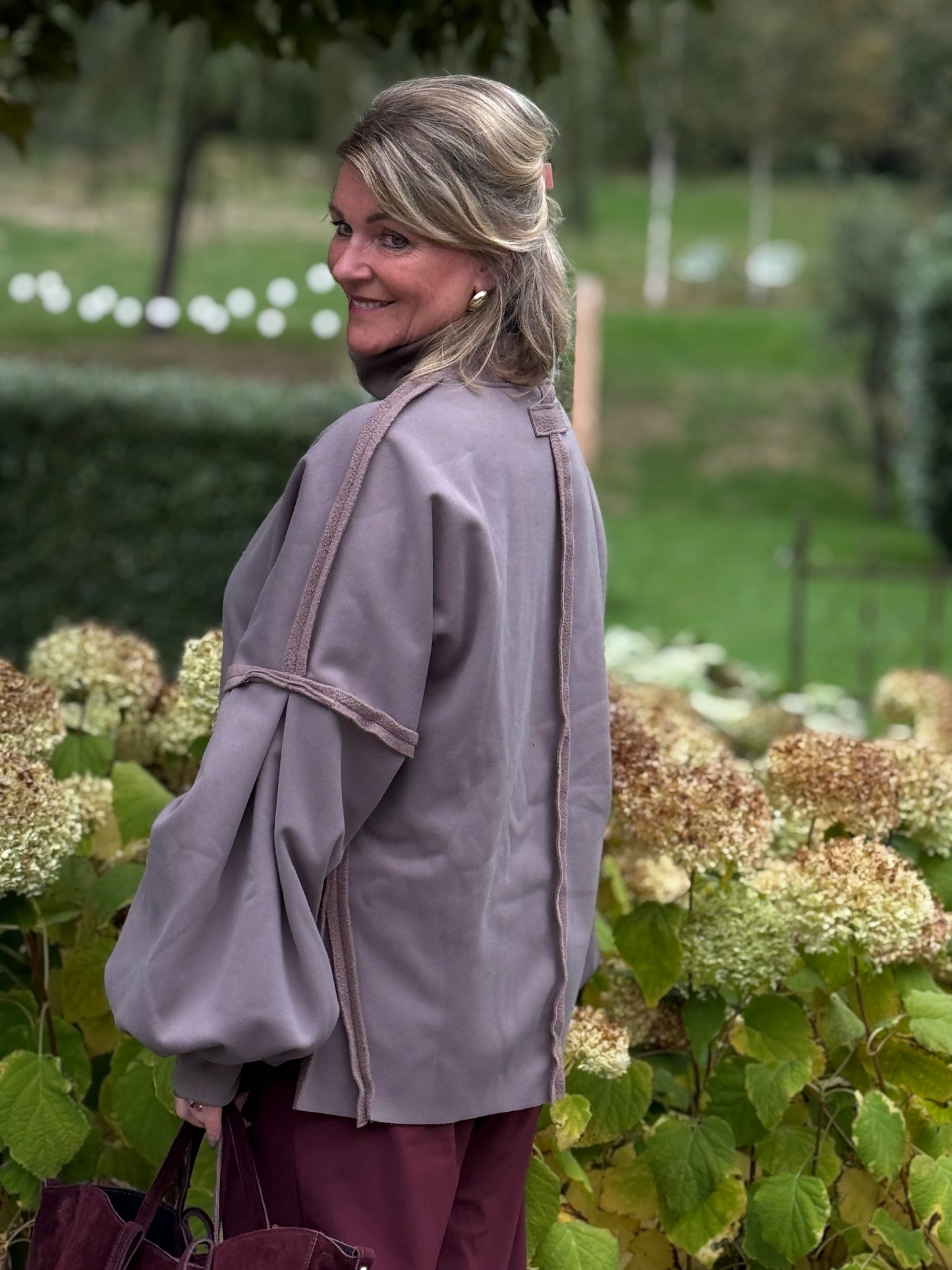 CLEO Trui - Taupe