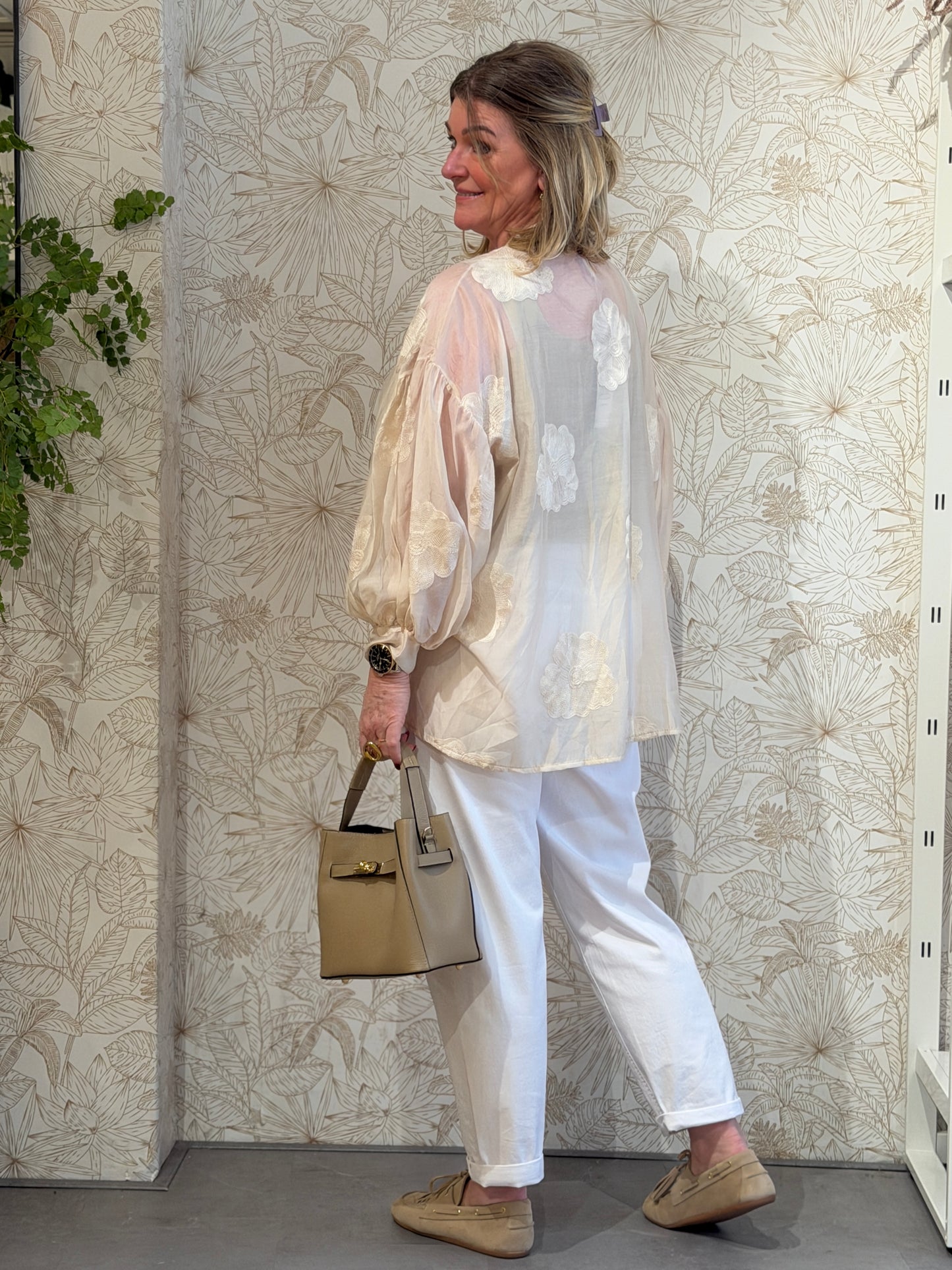 BLOOM Blouse - Beige