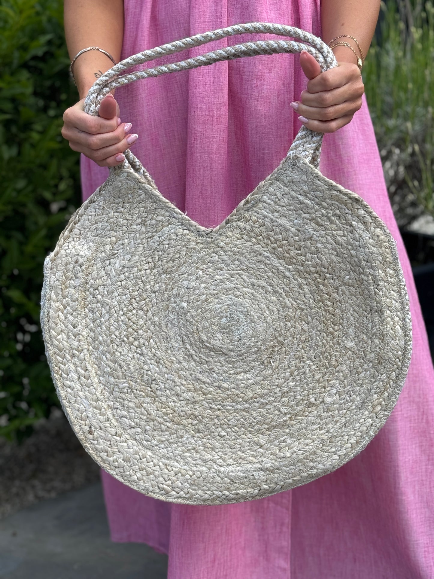 Naturel Ronde Tas