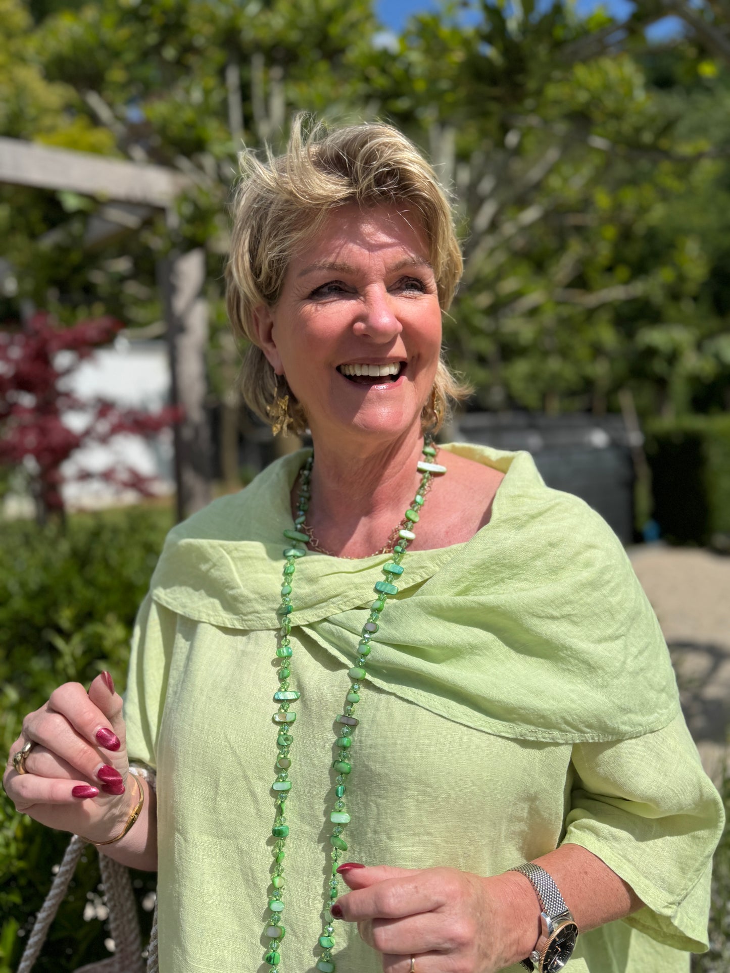 Italia Blouse - Groen