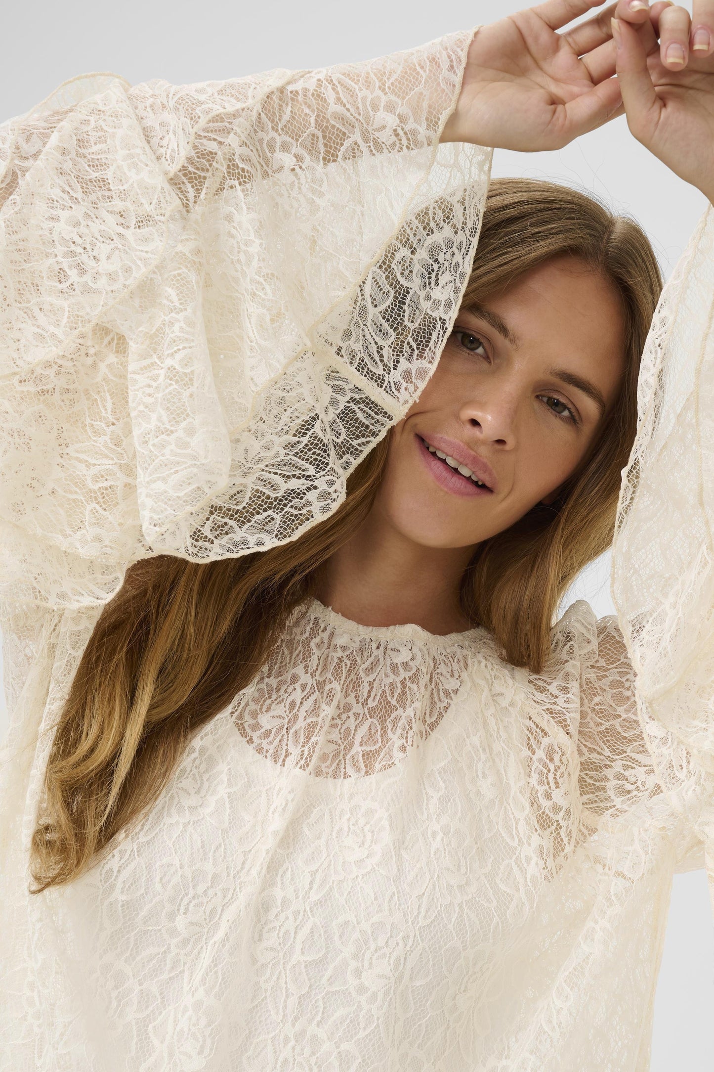 CLEMENCY BLOUSE - Ecru