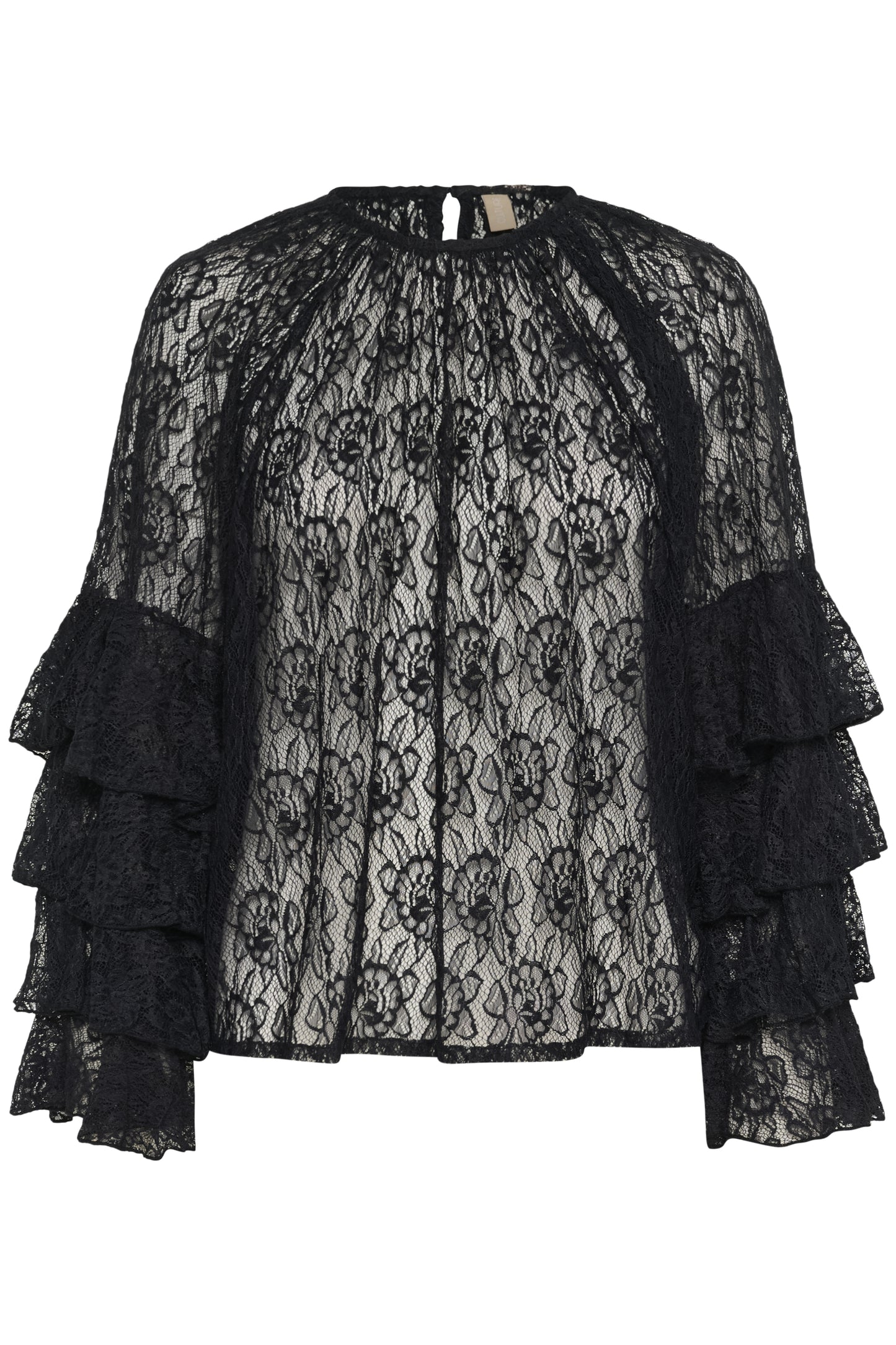 CLEMENCY BLOUSE - Zwart