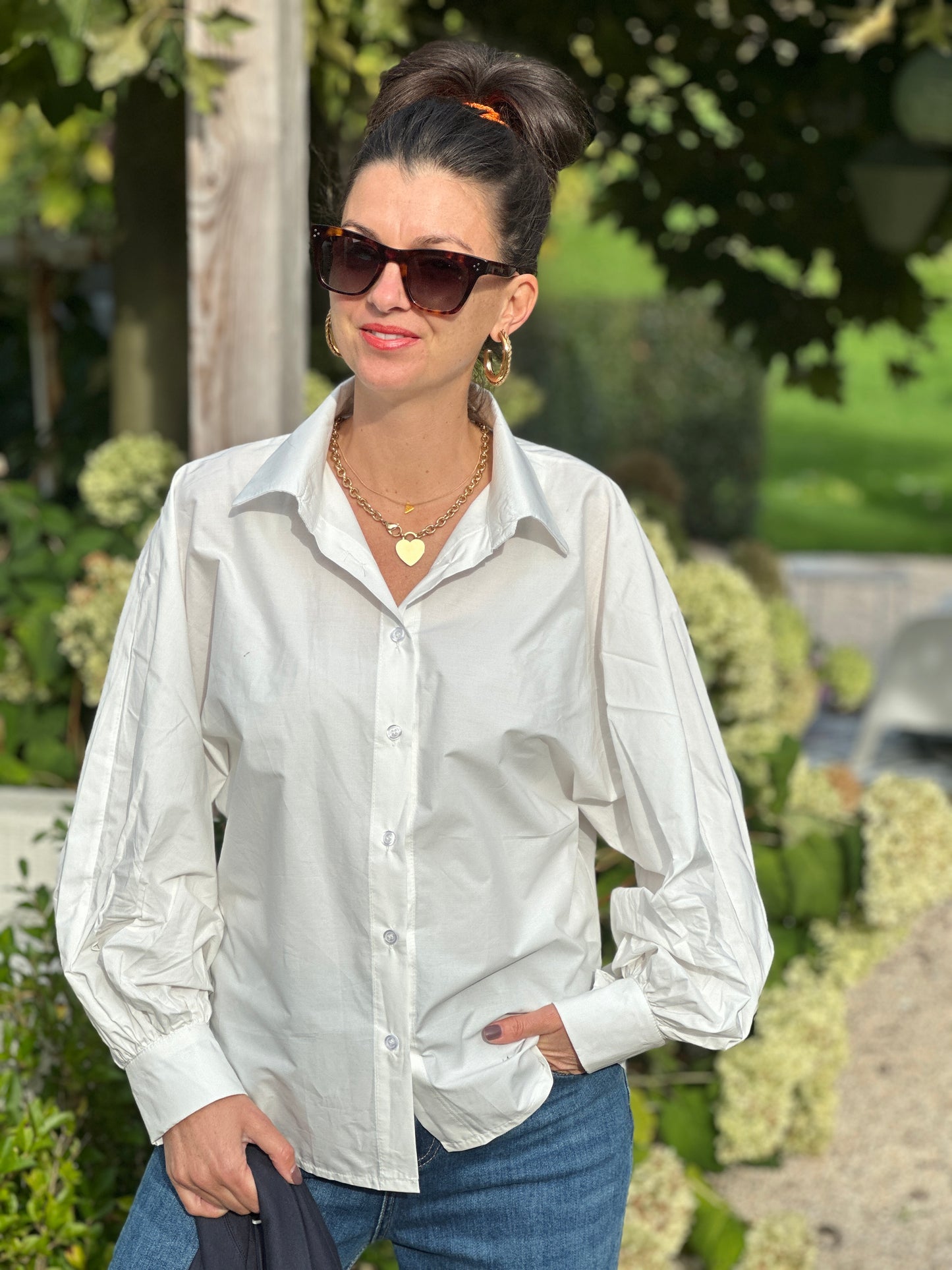 Solar Blouse - Wit