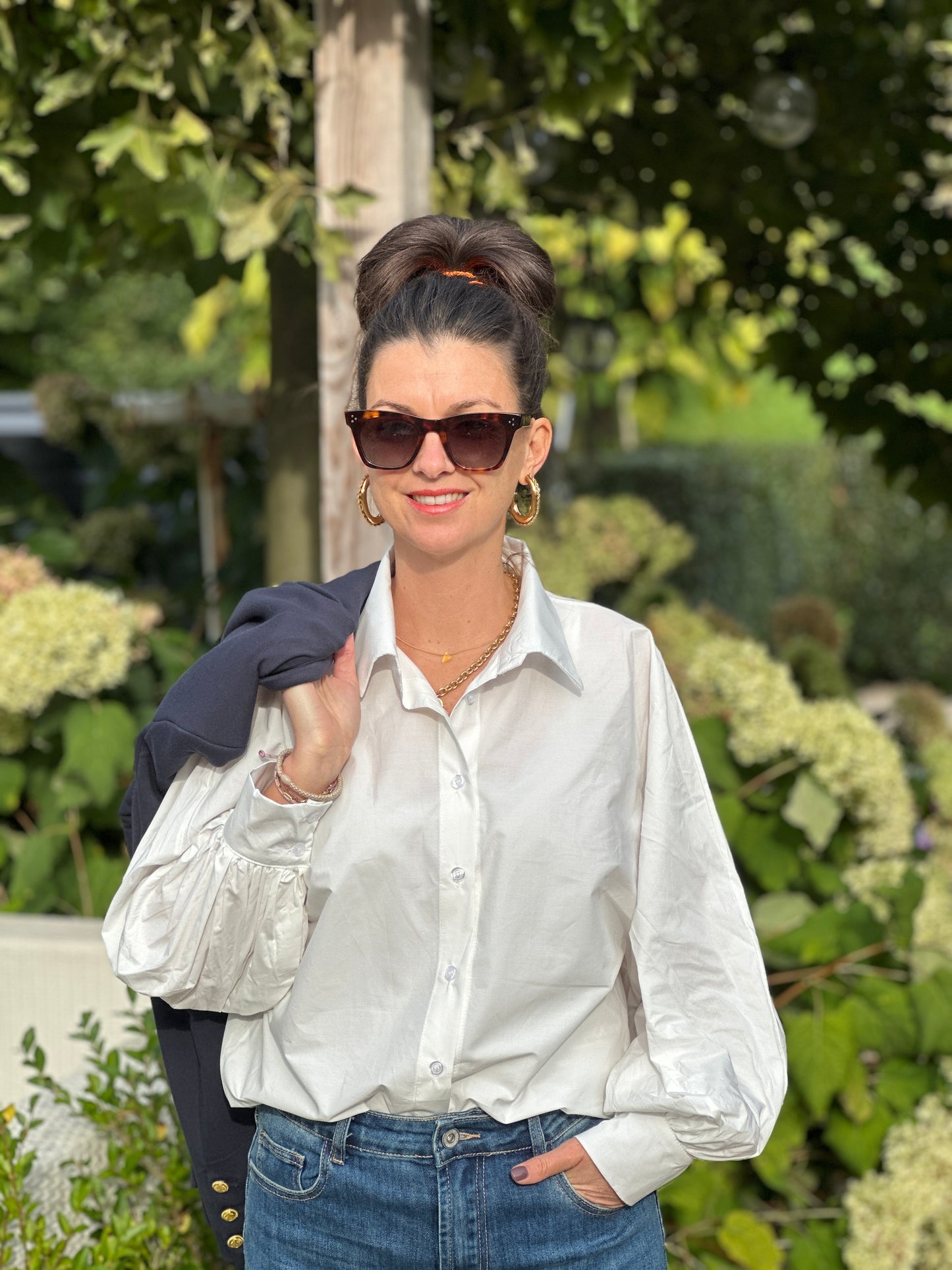 Solar Blouse - Wit