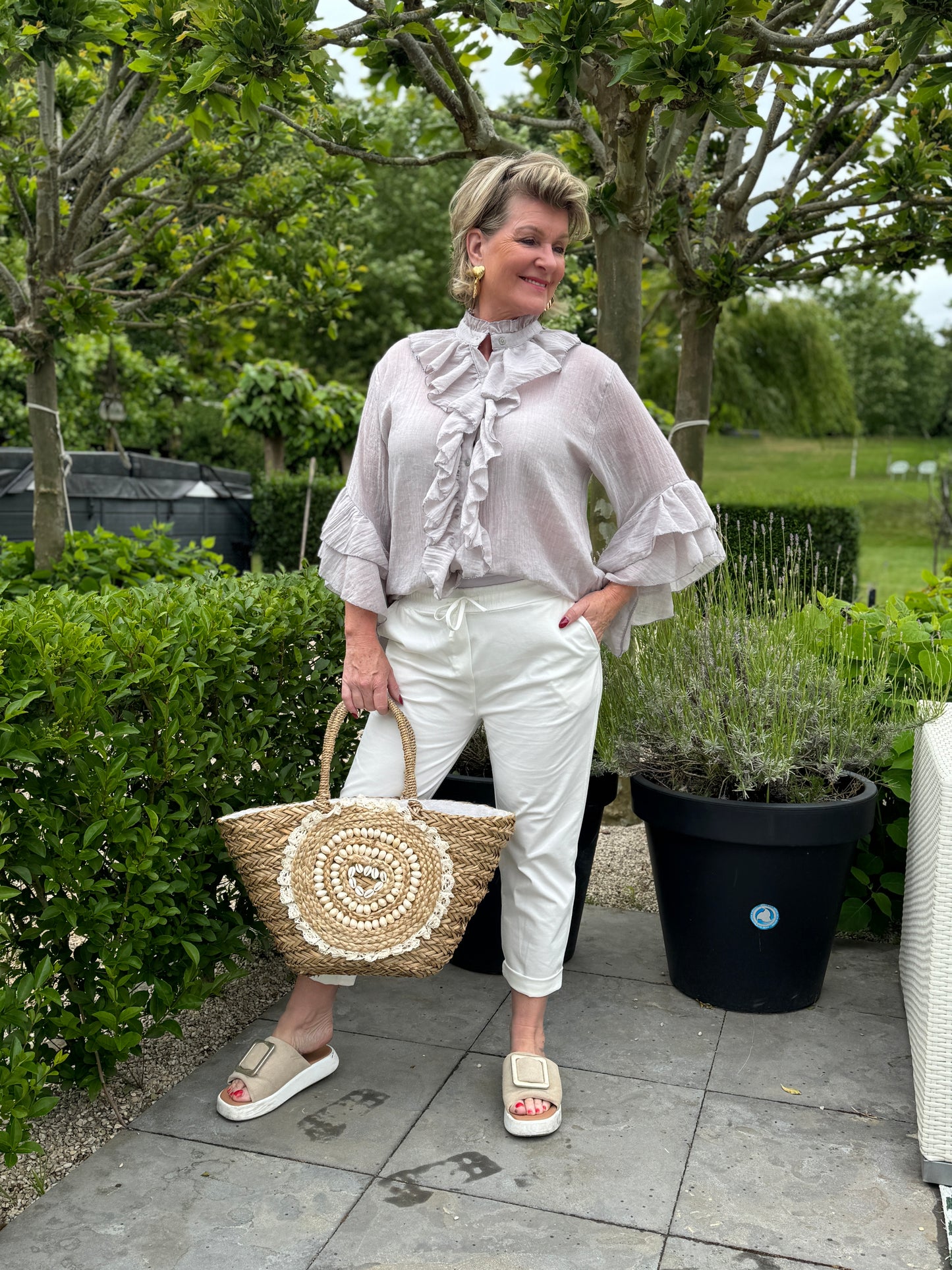 Ruffle Blouse