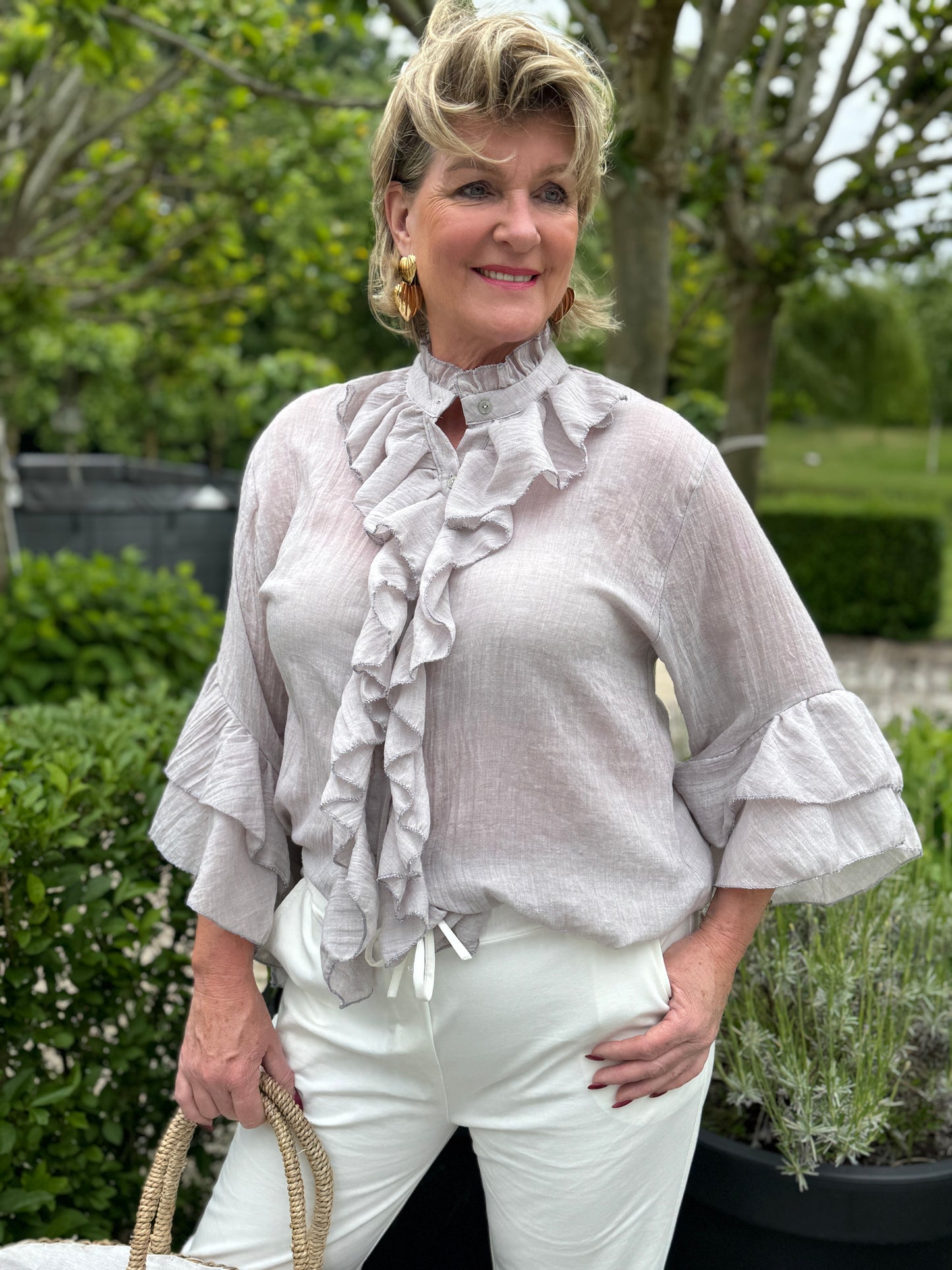 Ruffle Blouse