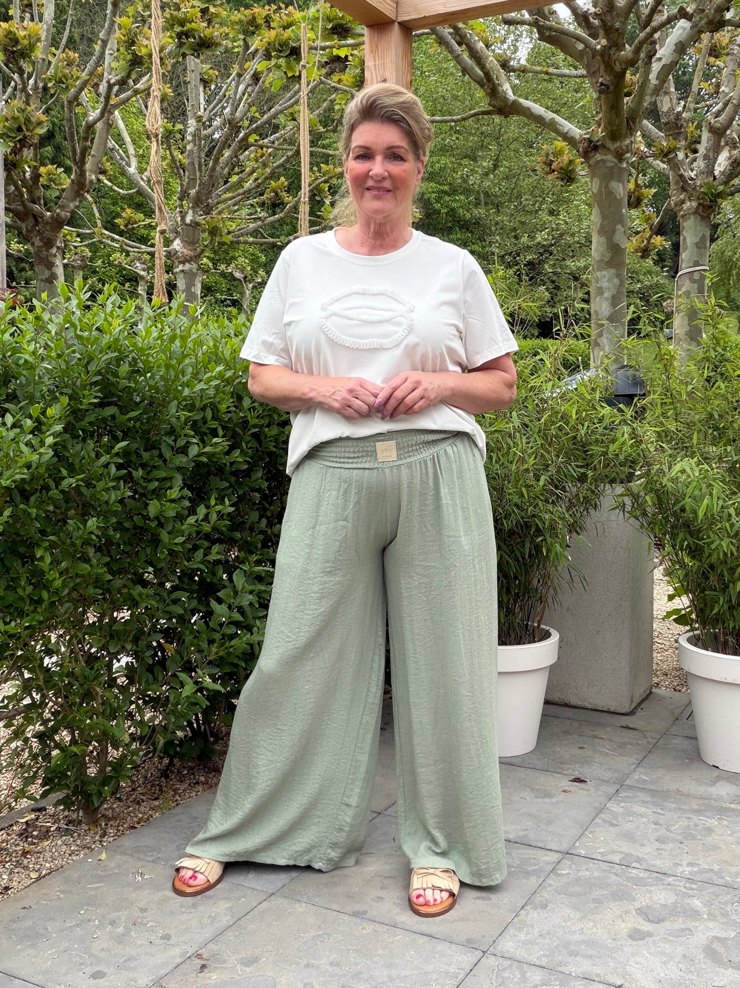 NIKA BROEK - GROEN