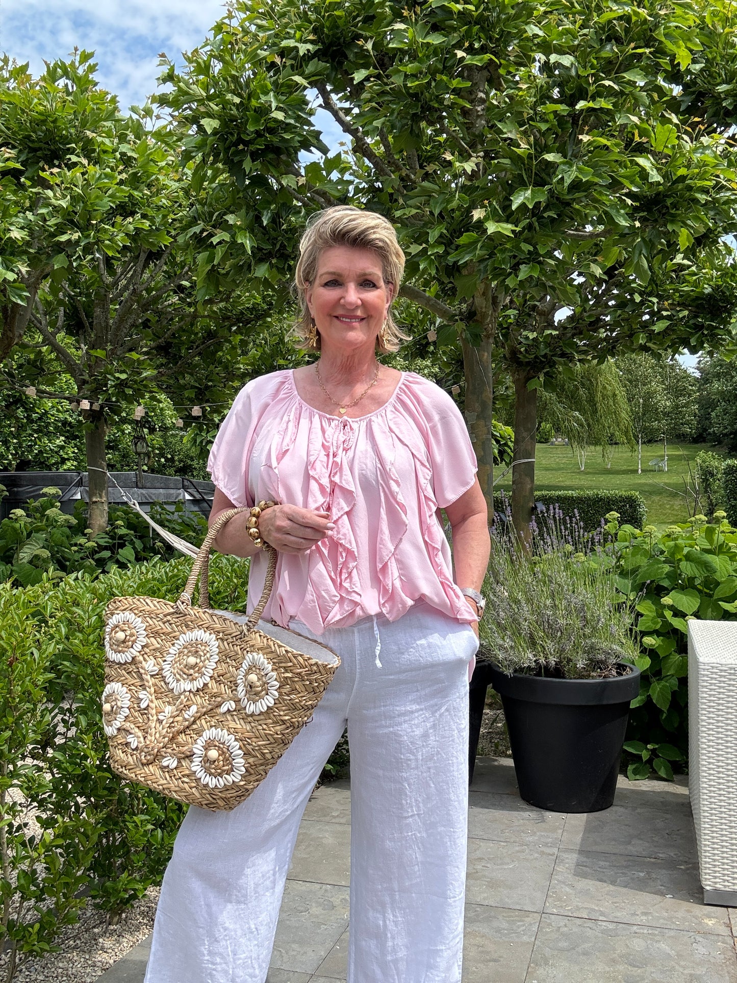 Ruffle Shirt