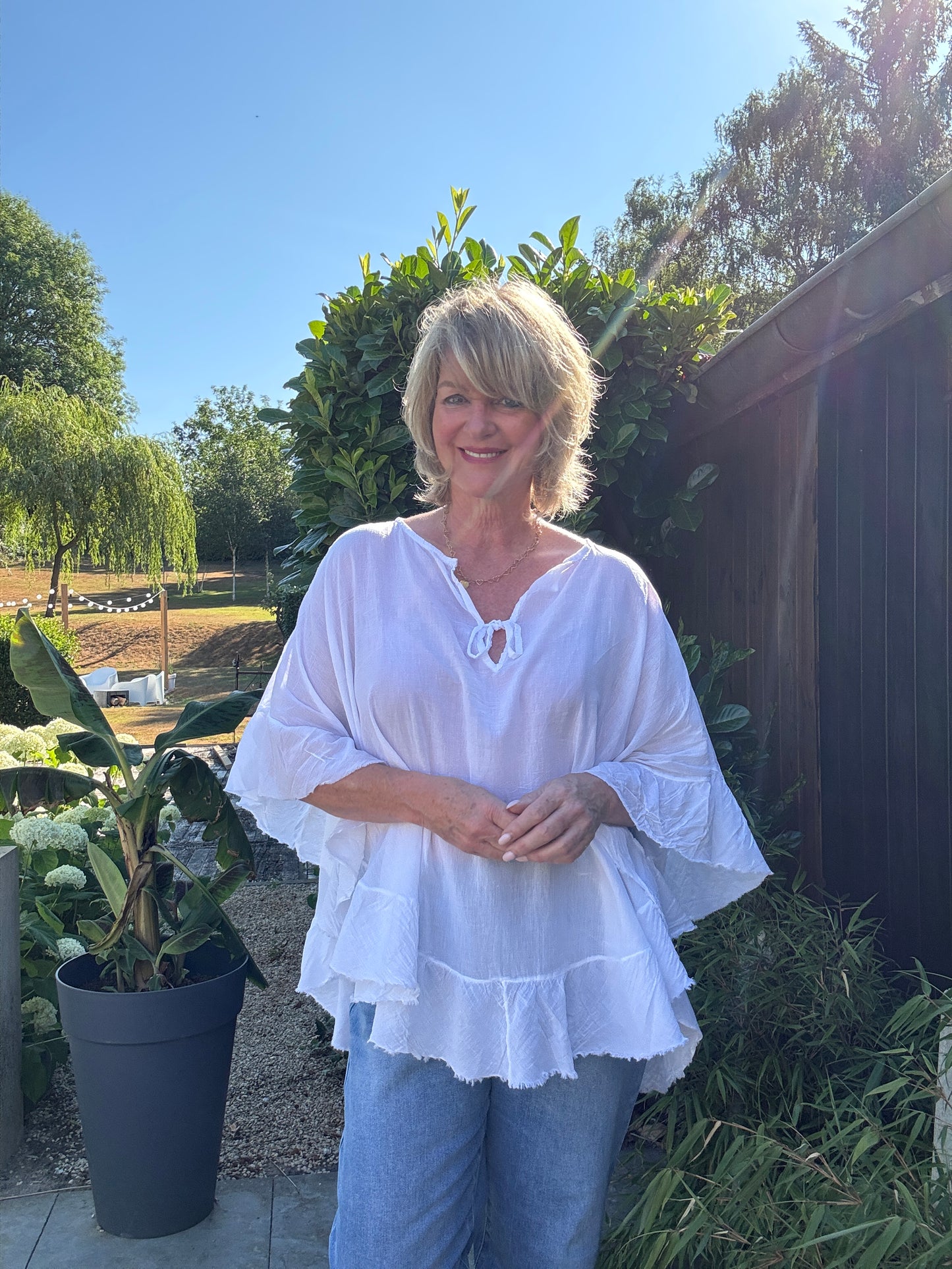 Solene Blouse Wit