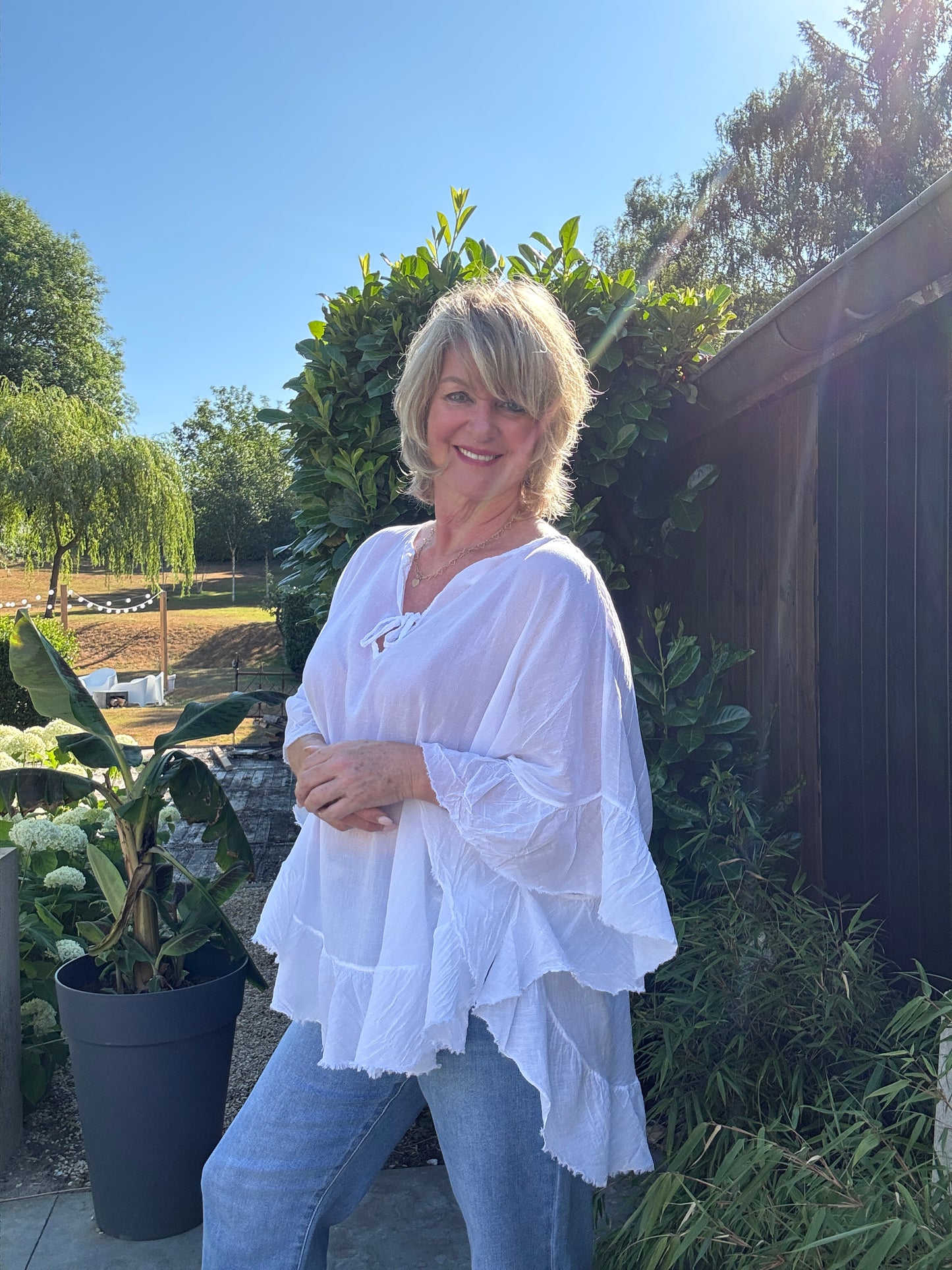 Solene Blouse Wit