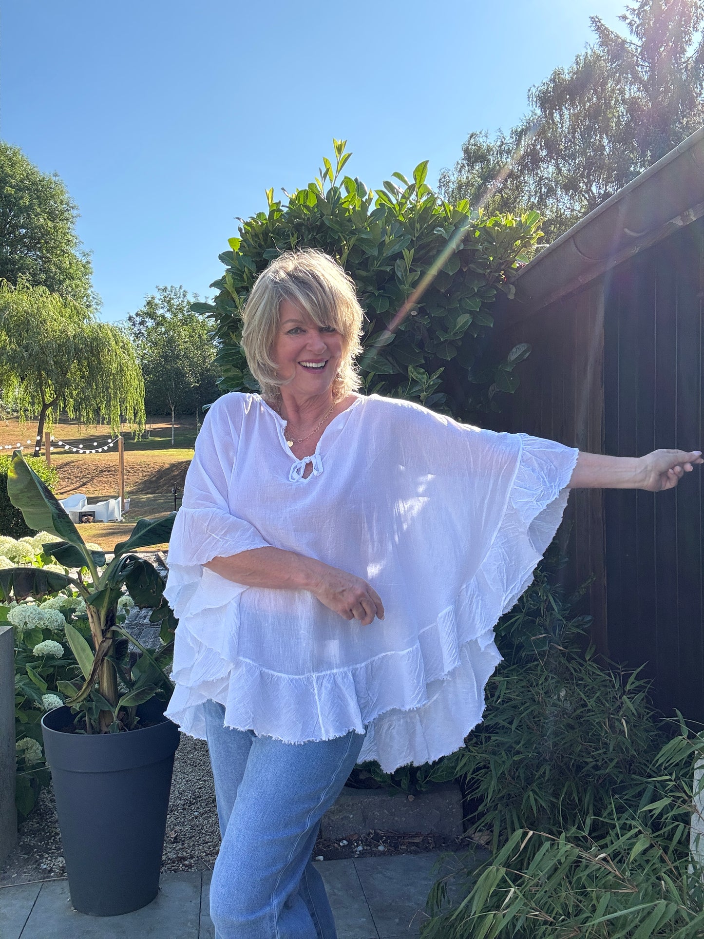 Solene Blouse Wit