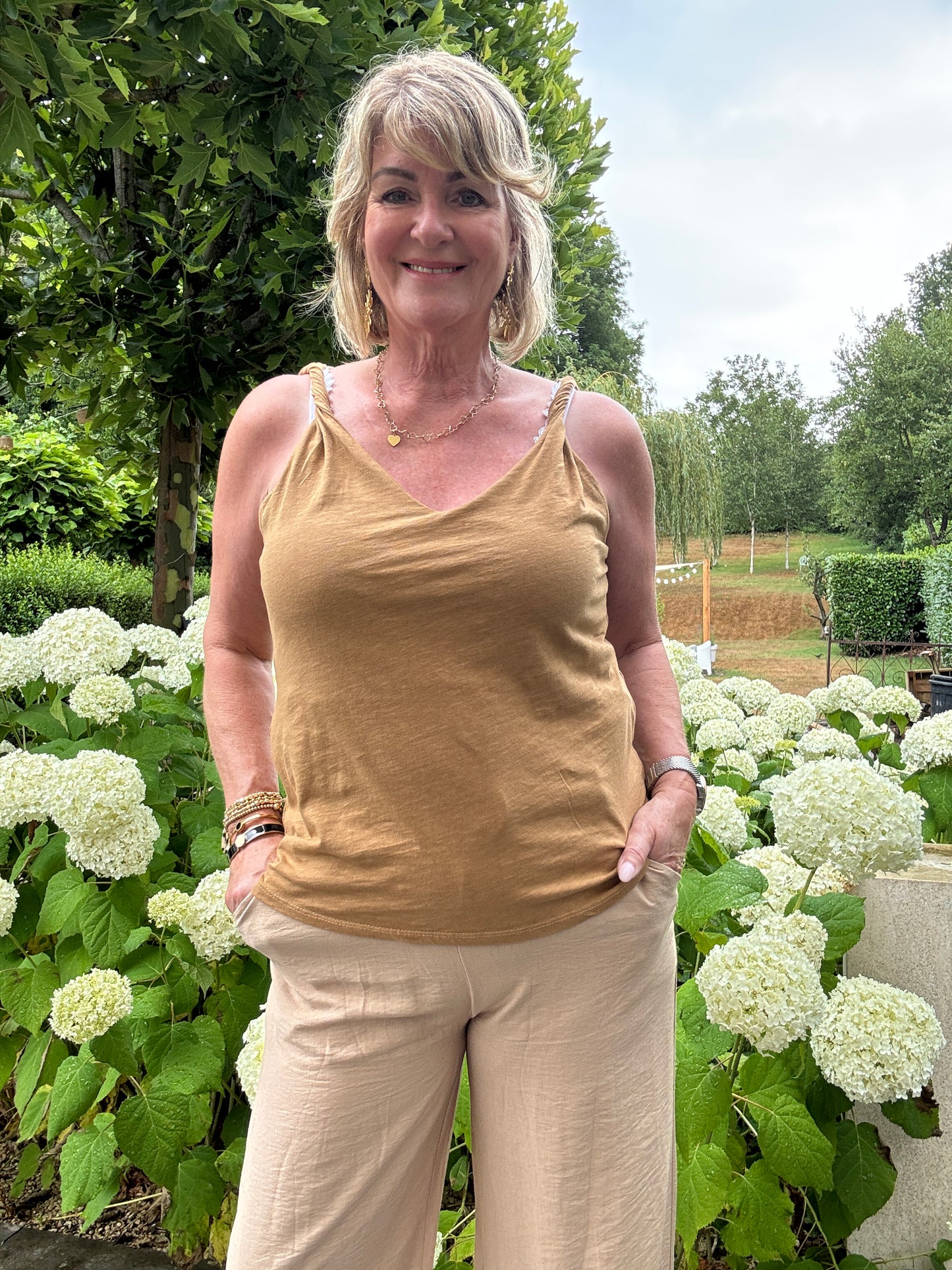 Naira Top - Camel