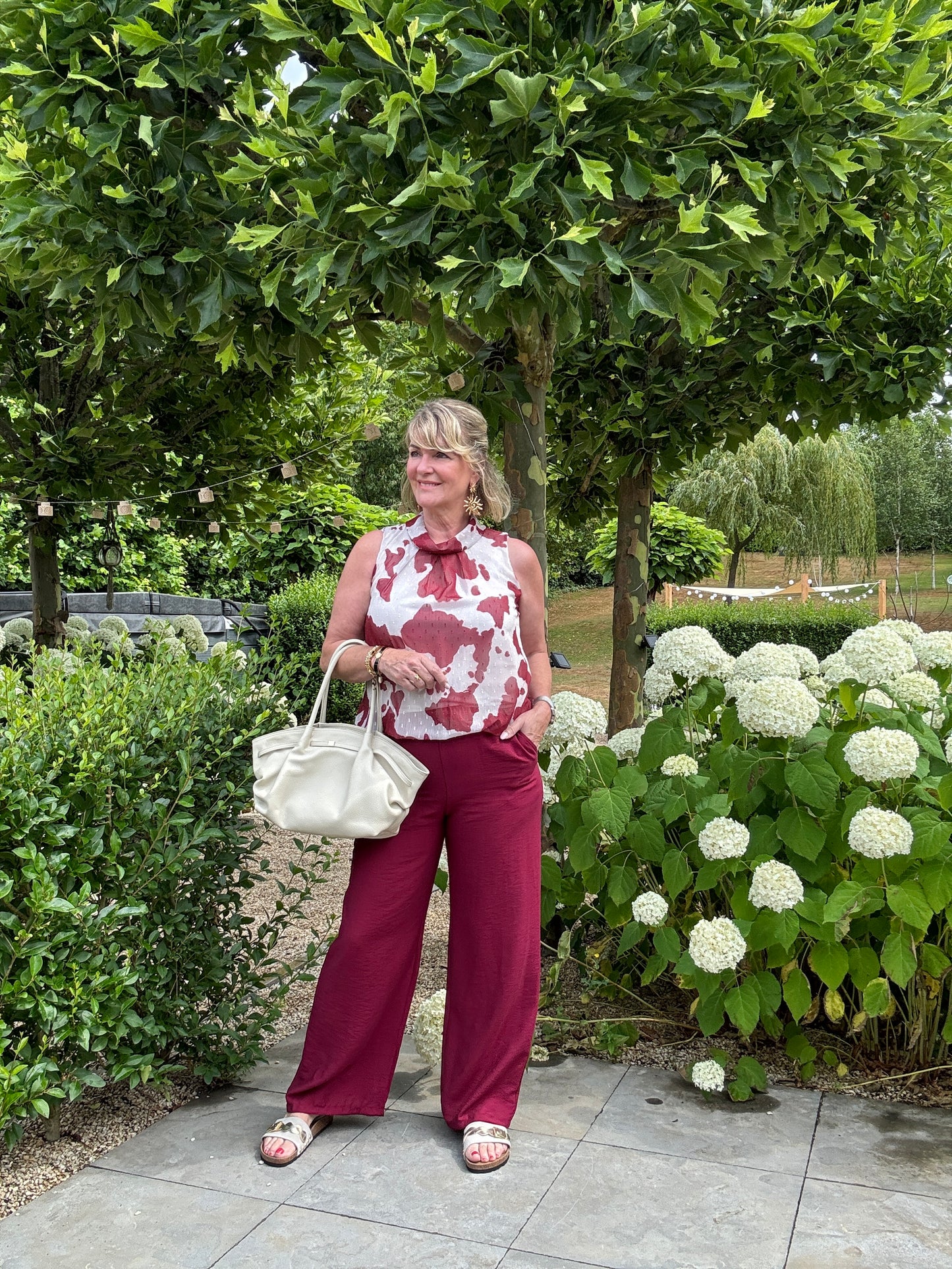 Noor Top - Rood