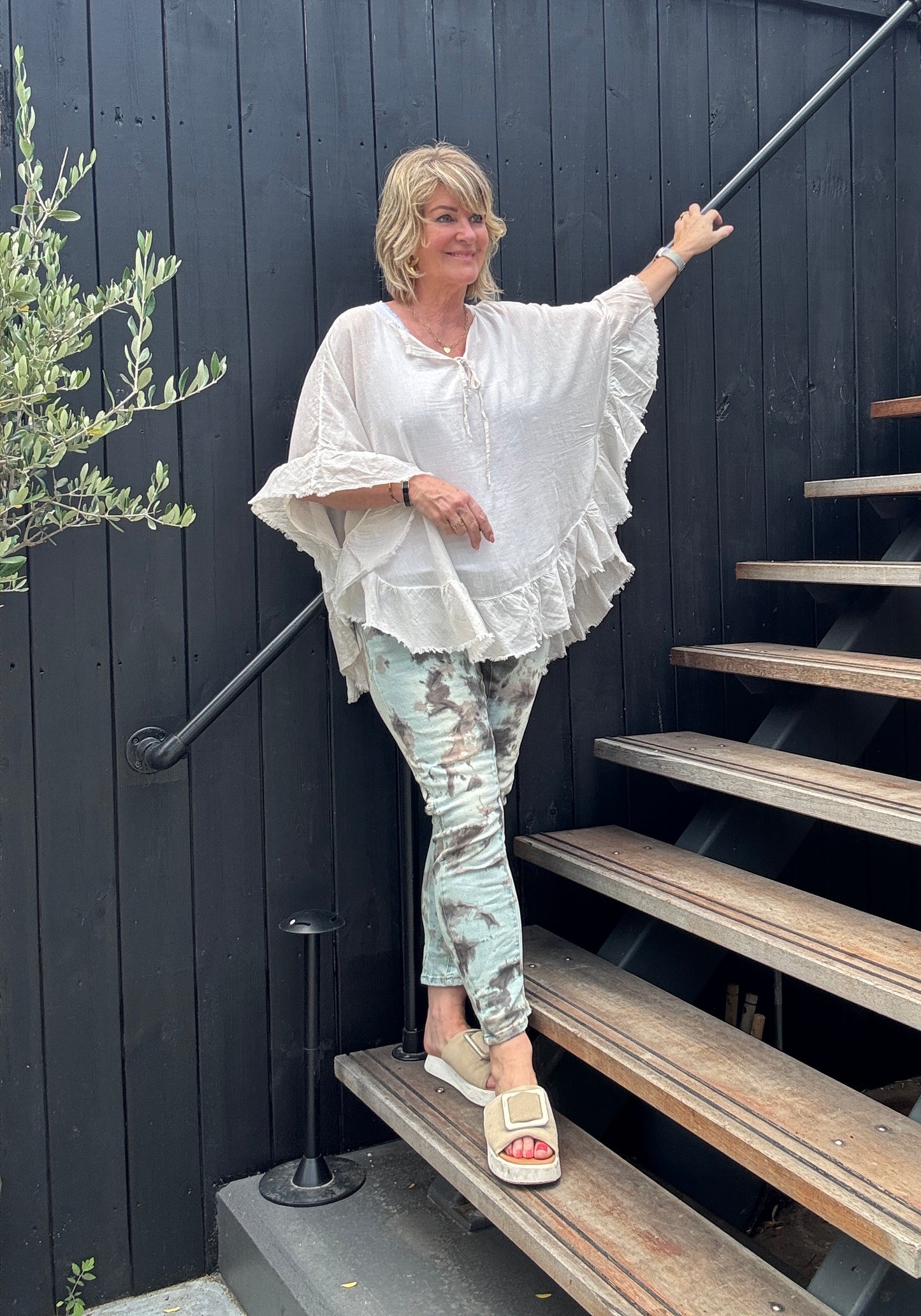 Solene Blouse Ecru
