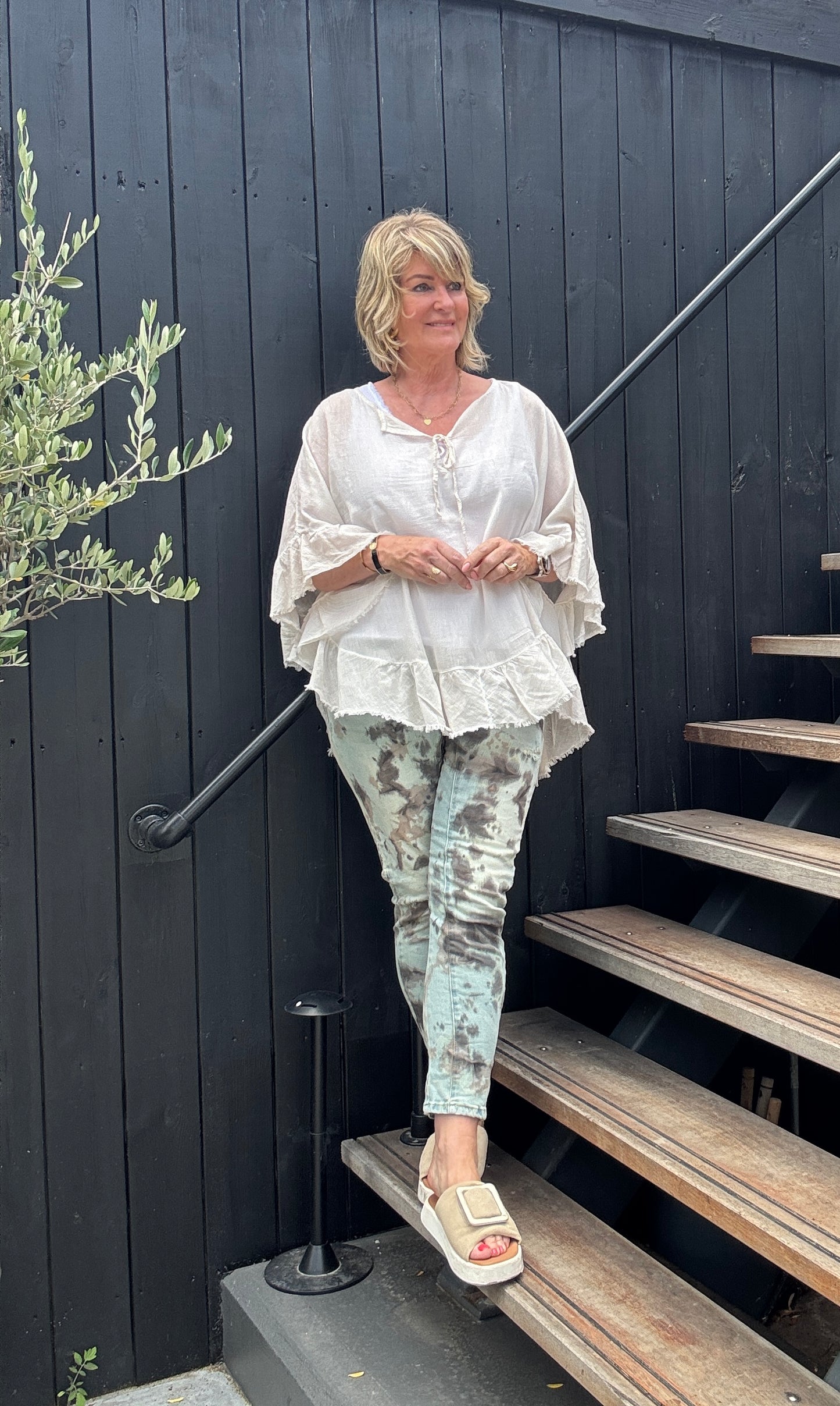 Solene Blouse Ecru