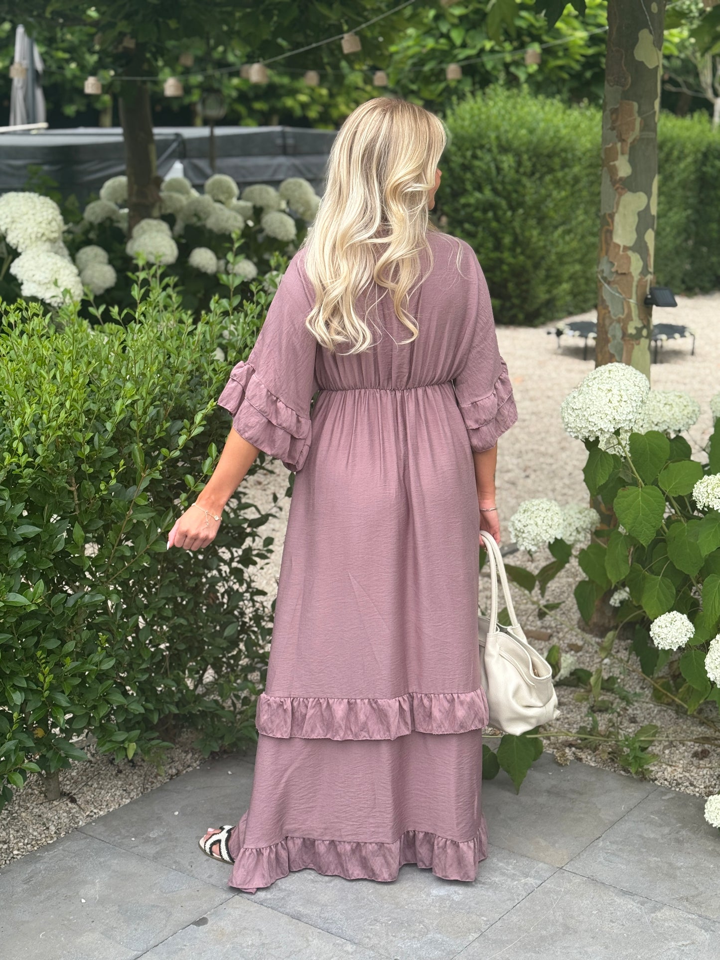 Toscane Jurk - Nude
