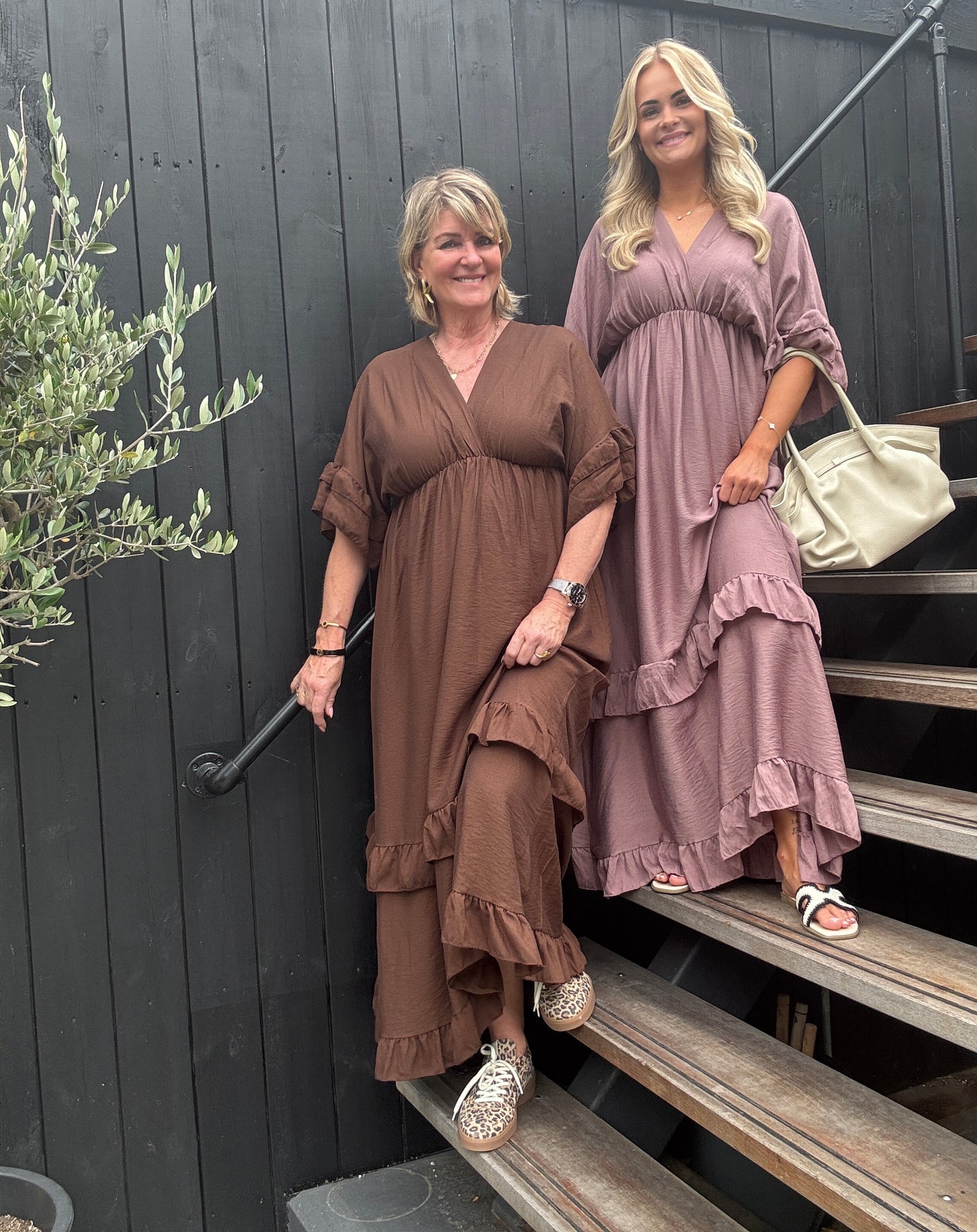 Toscane Jurk - Nude