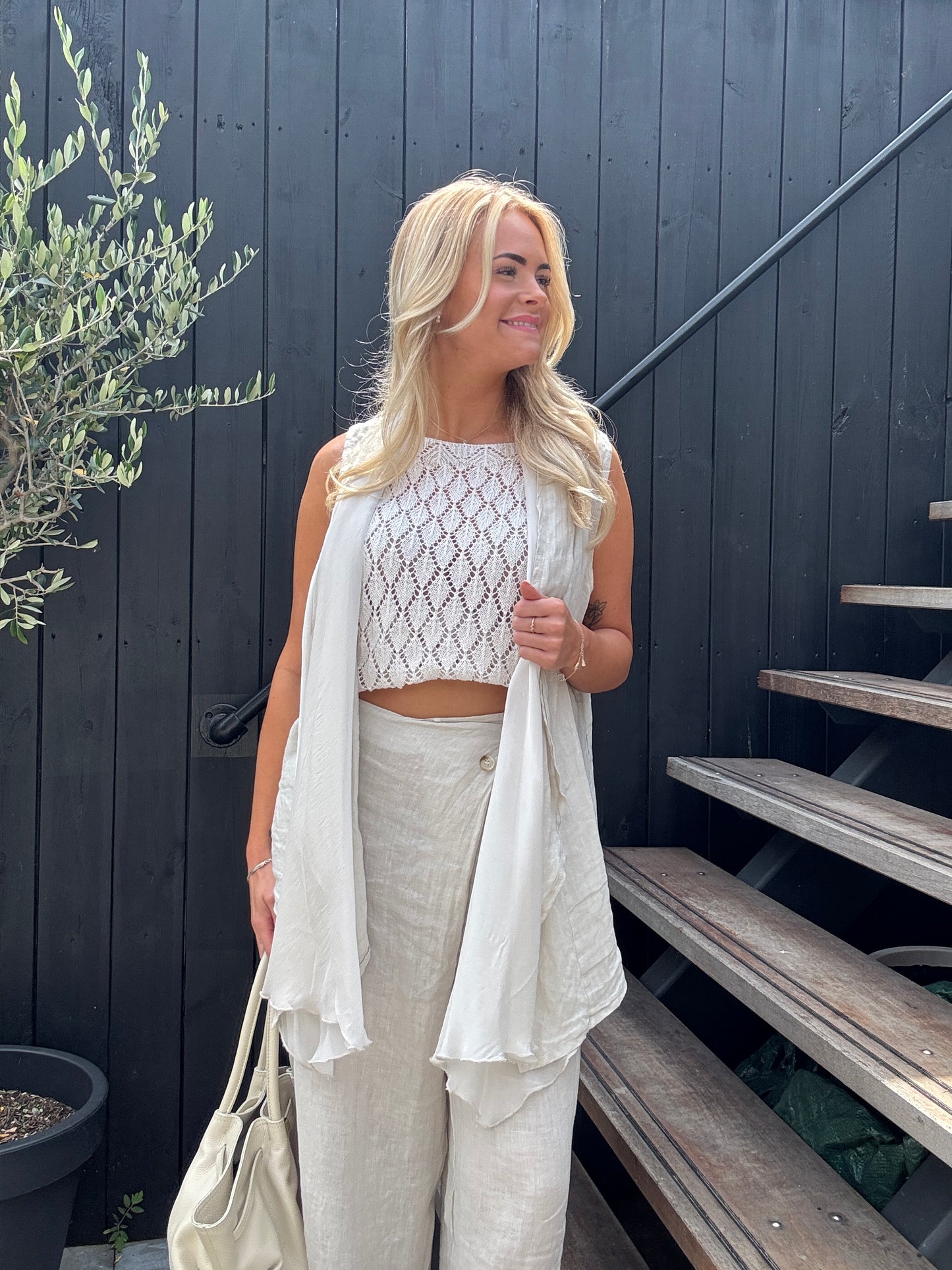 Amina Gilet - Beige
