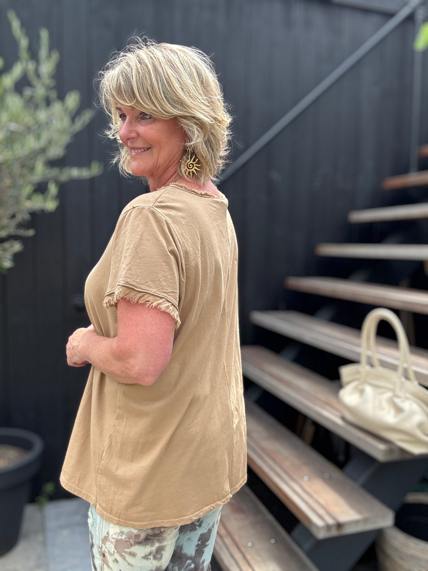 Florance Shirt - Camel