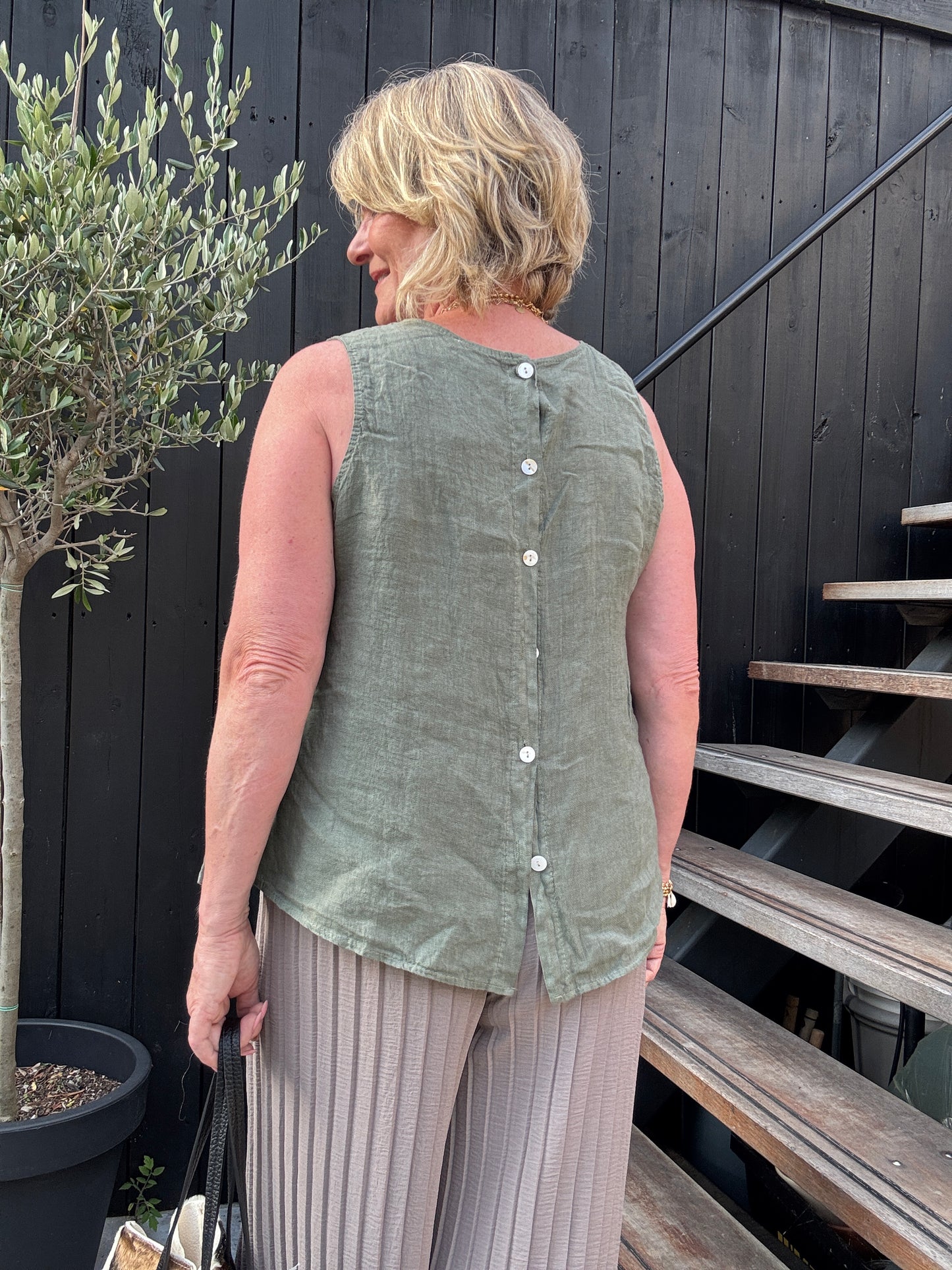 Bianca Top - Groen